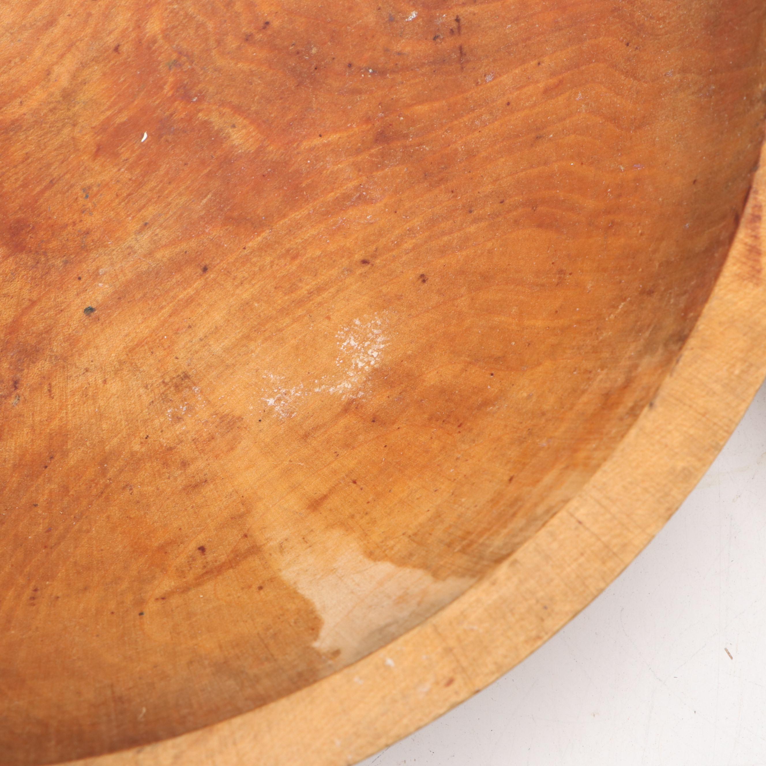 Vintage Munising and Other Turned Wood Bowls