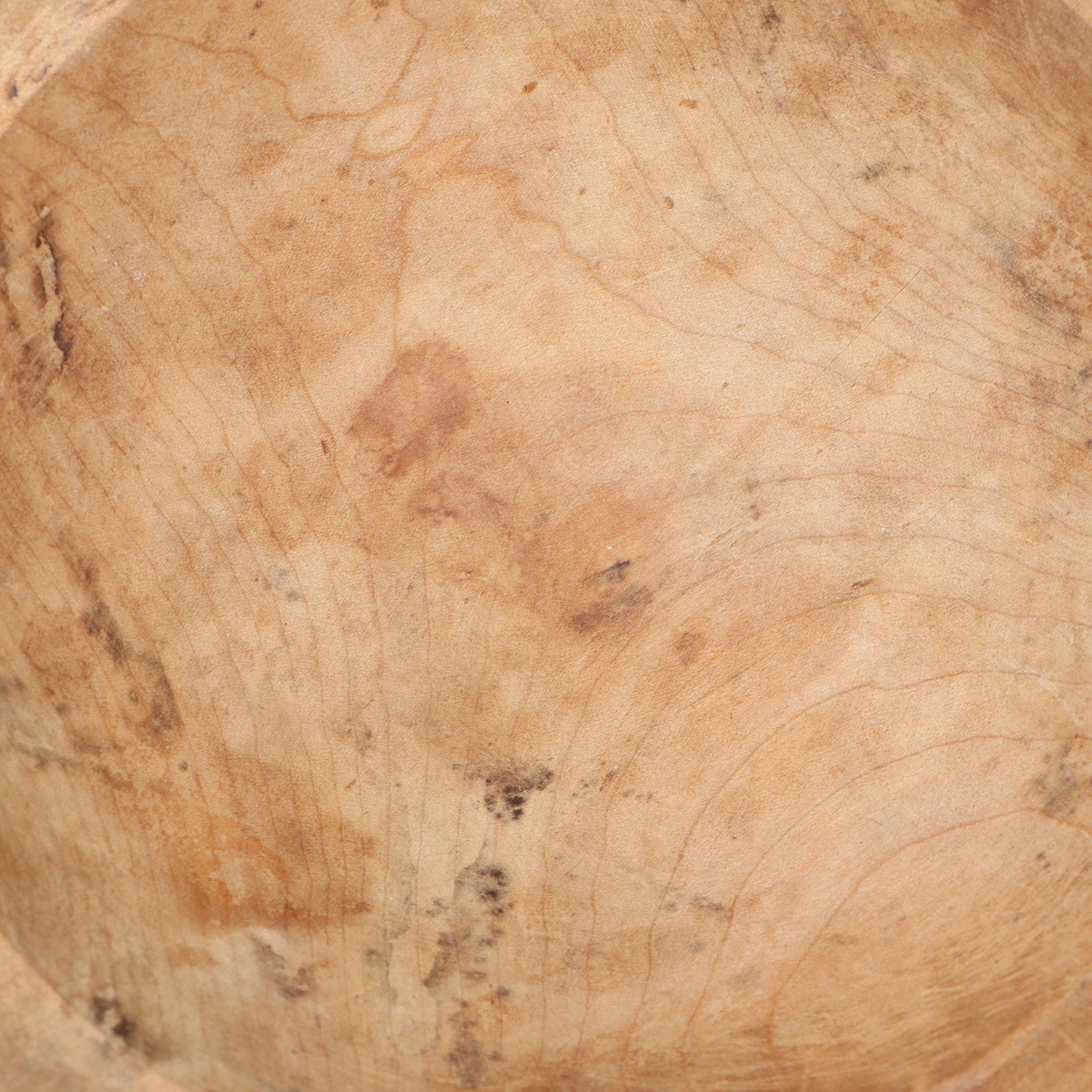 Vintage Munising and Other Turned Wood Bowls