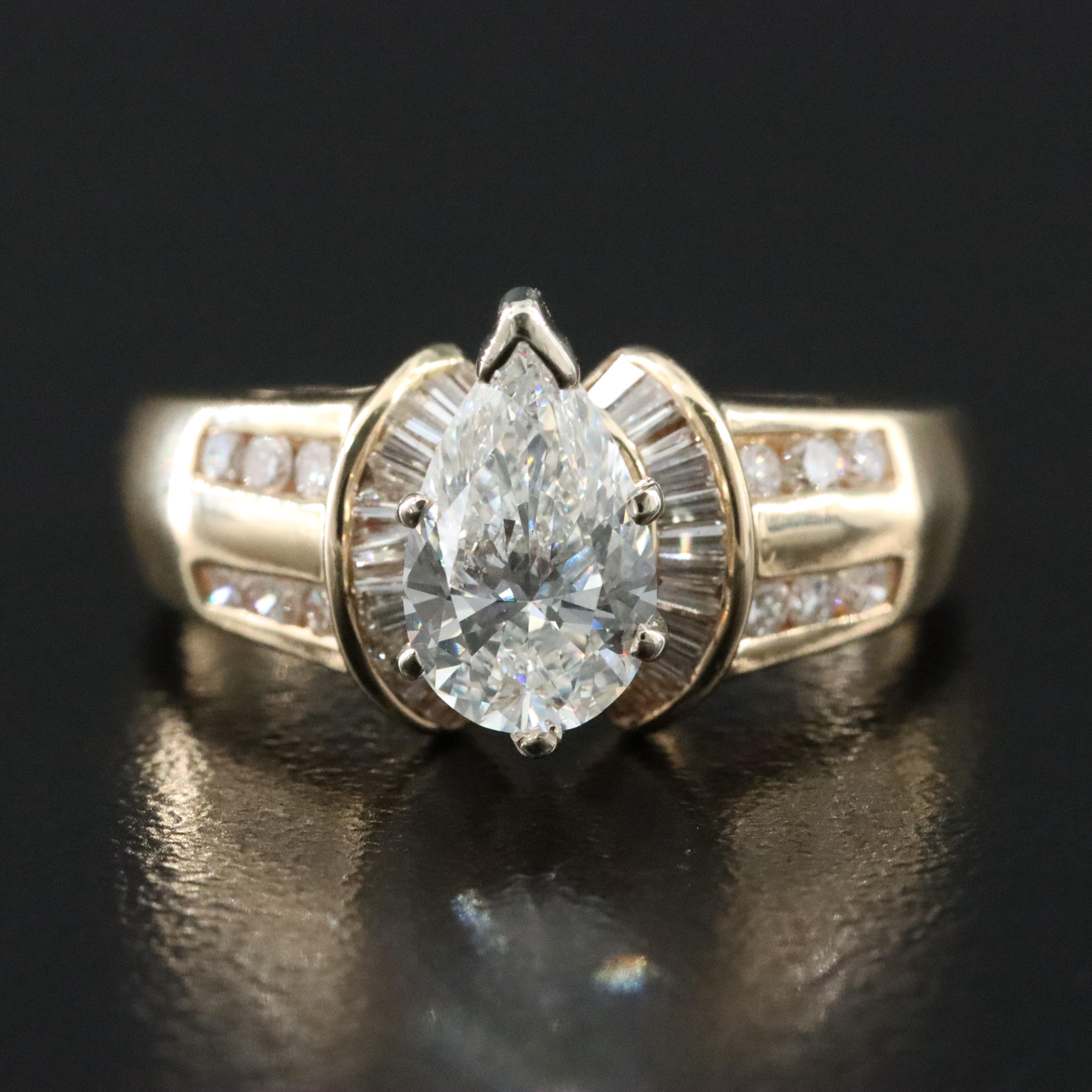 14K 1.54 CTW Diamond Ring