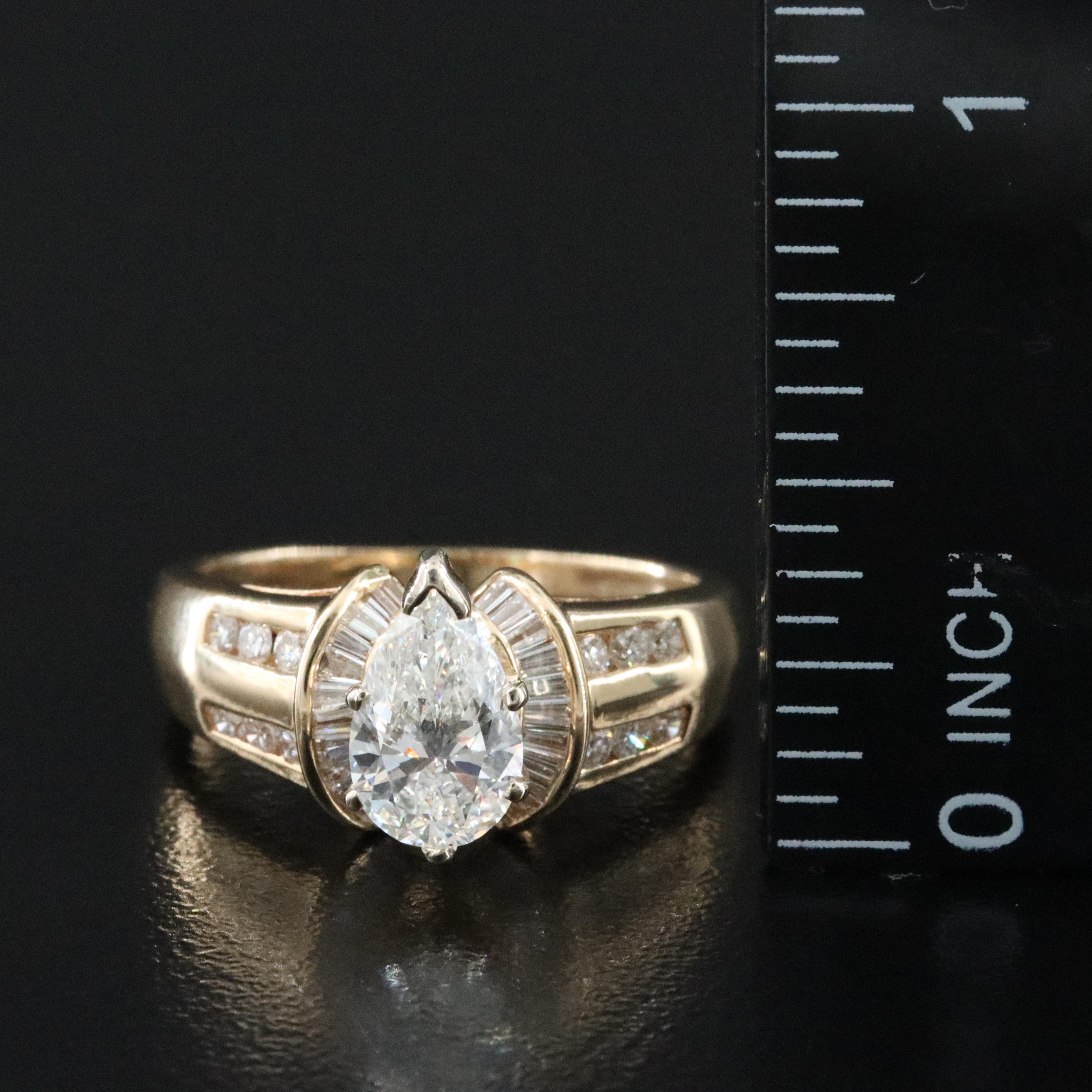 14K 1.54 CTW Diamond Ring