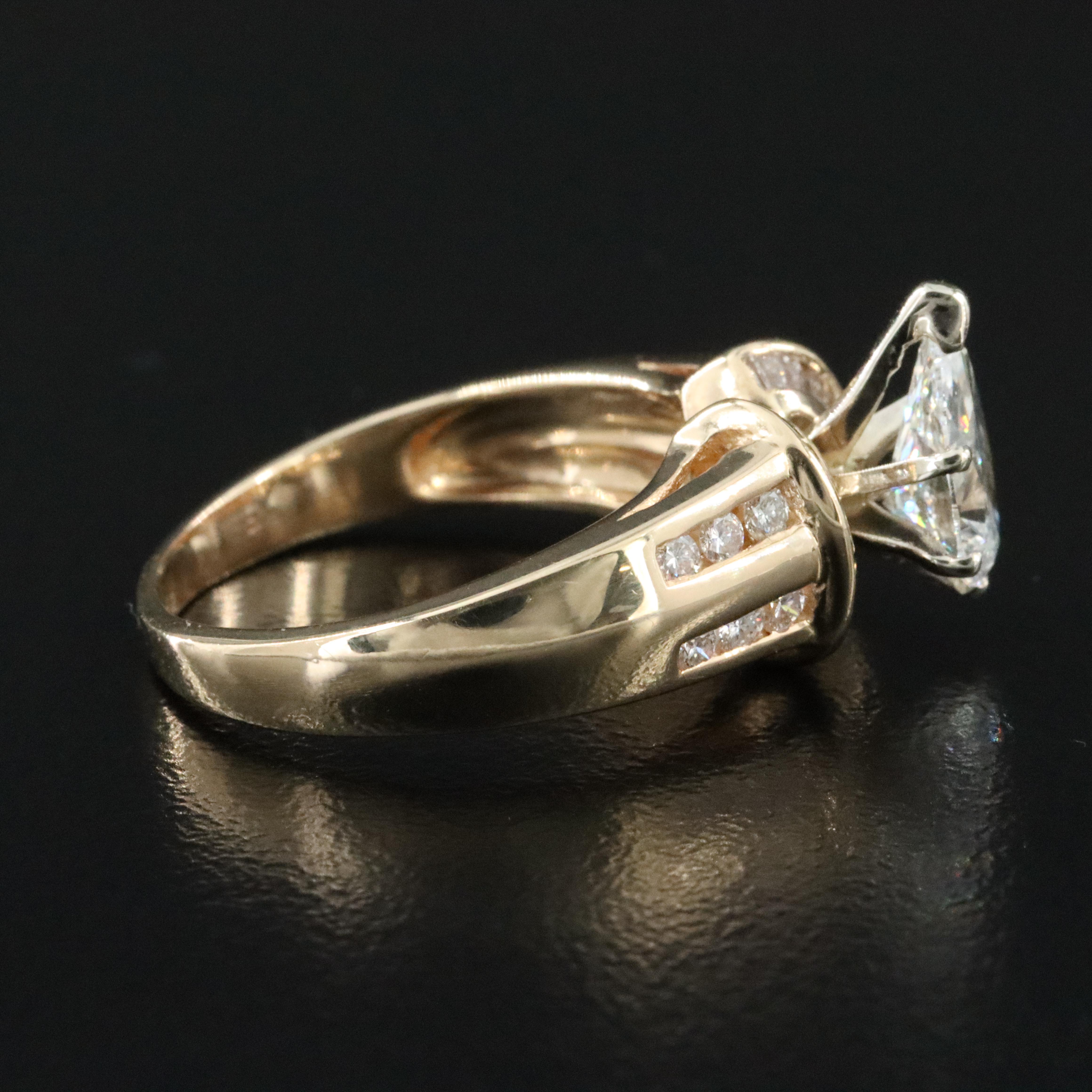 14K 1.54 CTW Diamond Ring