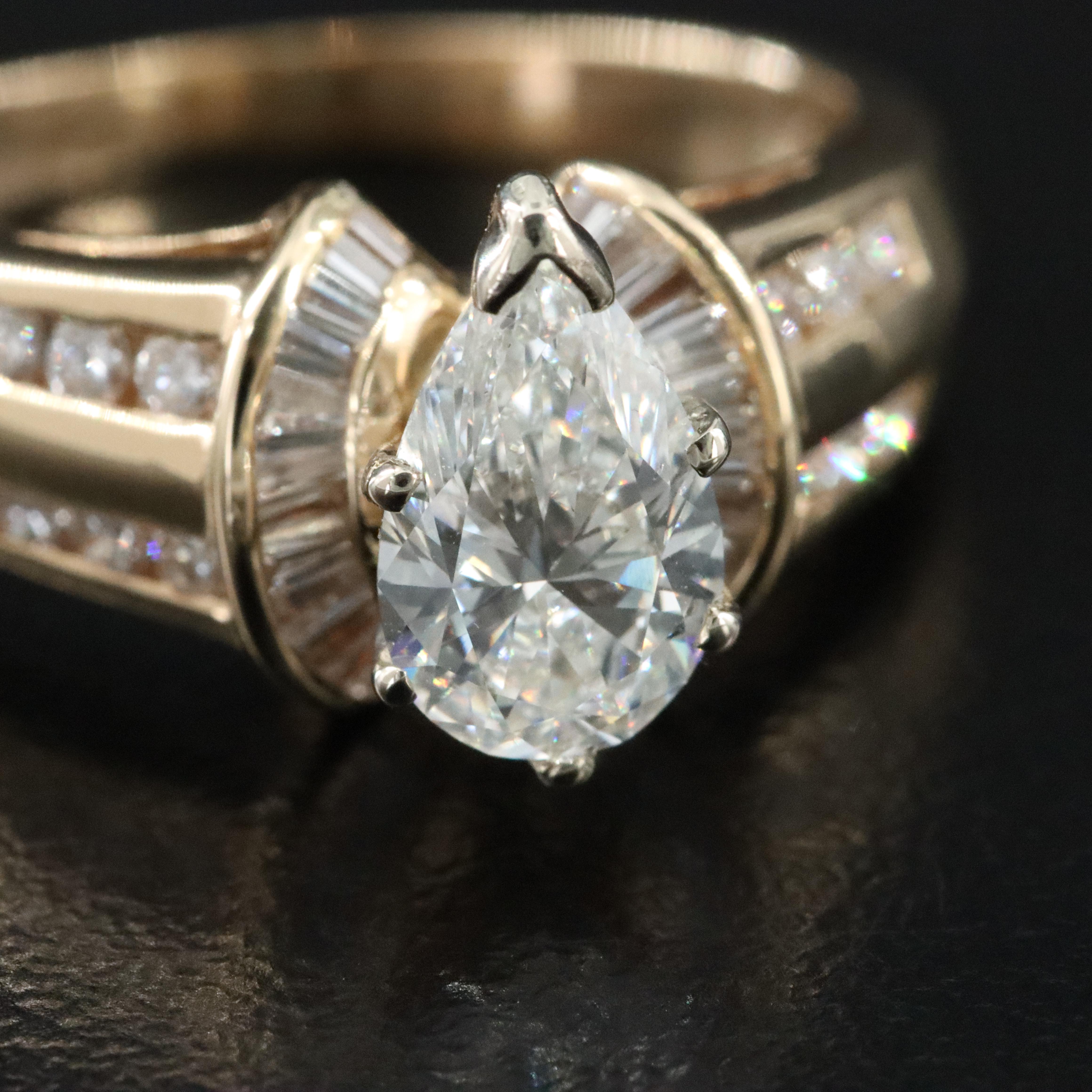 14K 1.54 CTW Diamond Ring