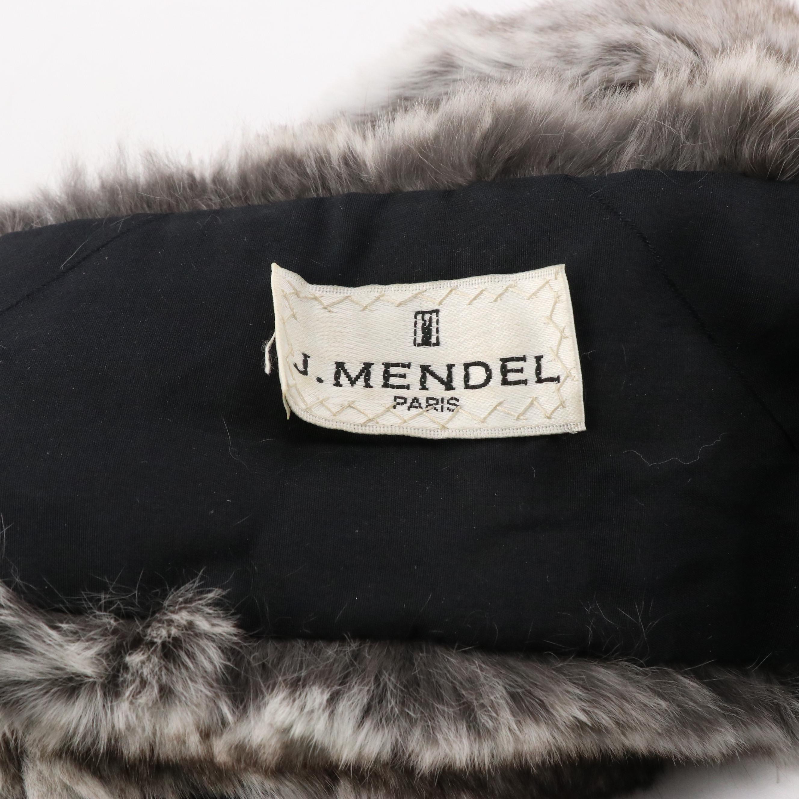 J. Mendel Paris Natural Chinchilla Fur Scarf