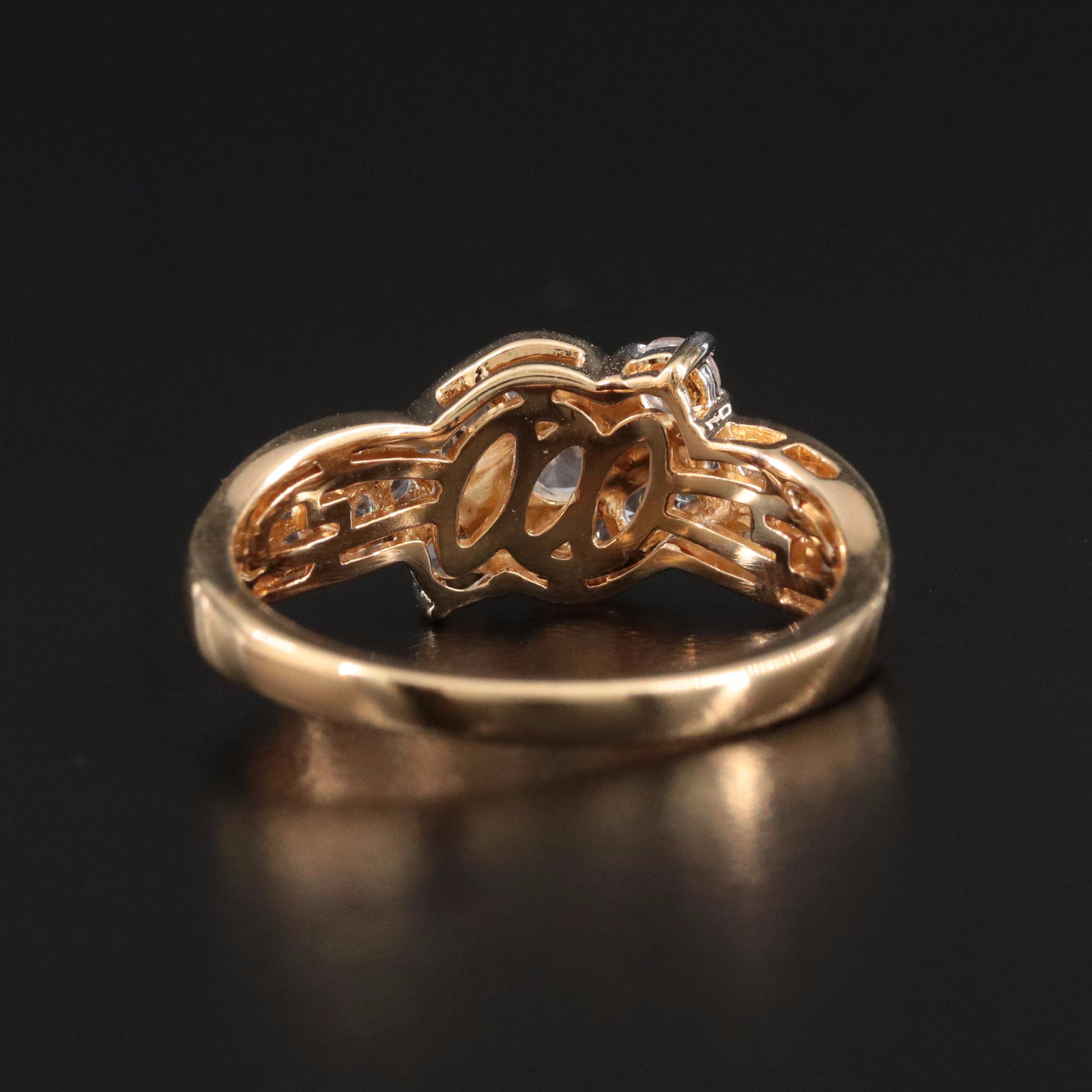 Sterling White Sapphire Ring