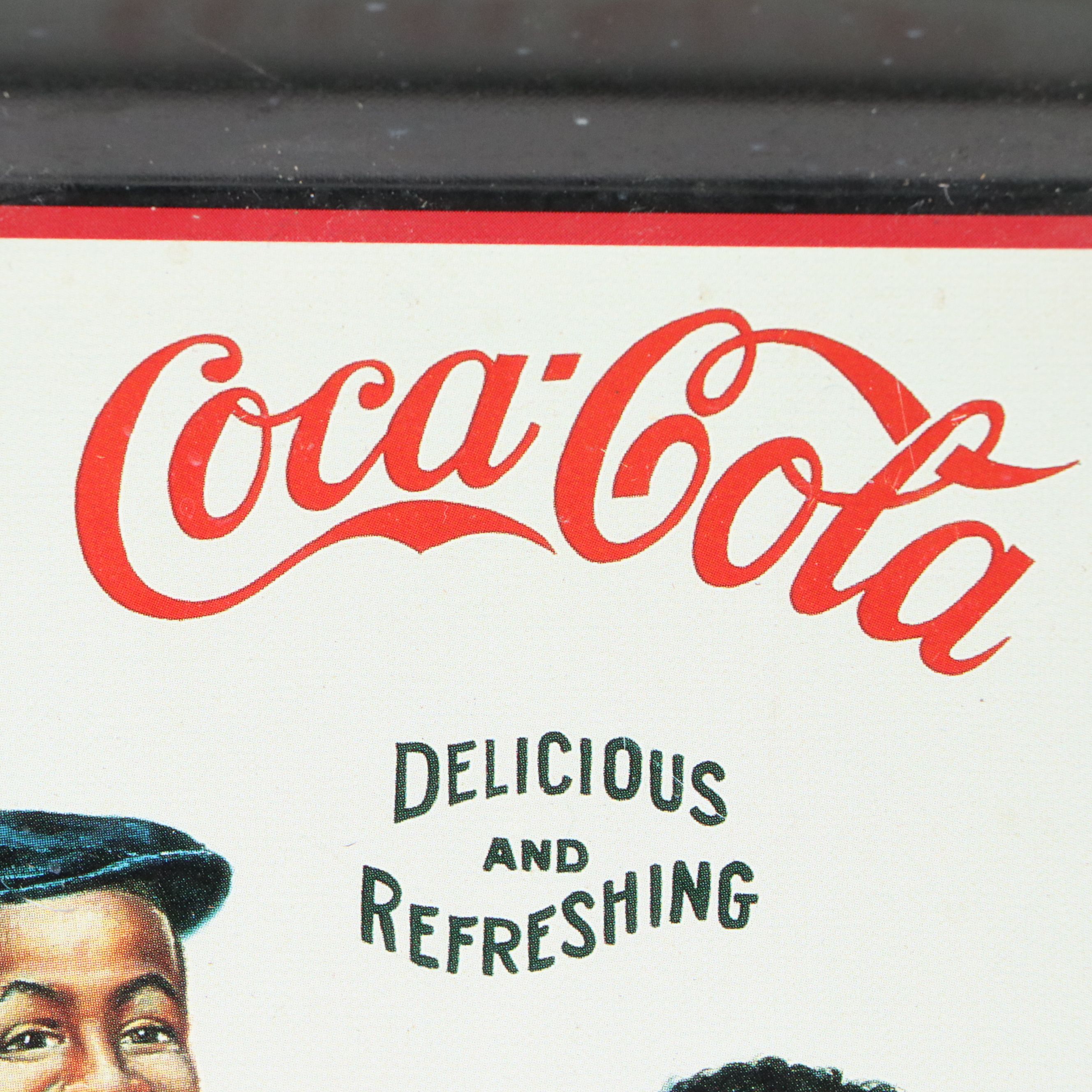 John Solomon Sandridge Signed Coca-Cola "Winning Smiles" Advertising Tray, 1994