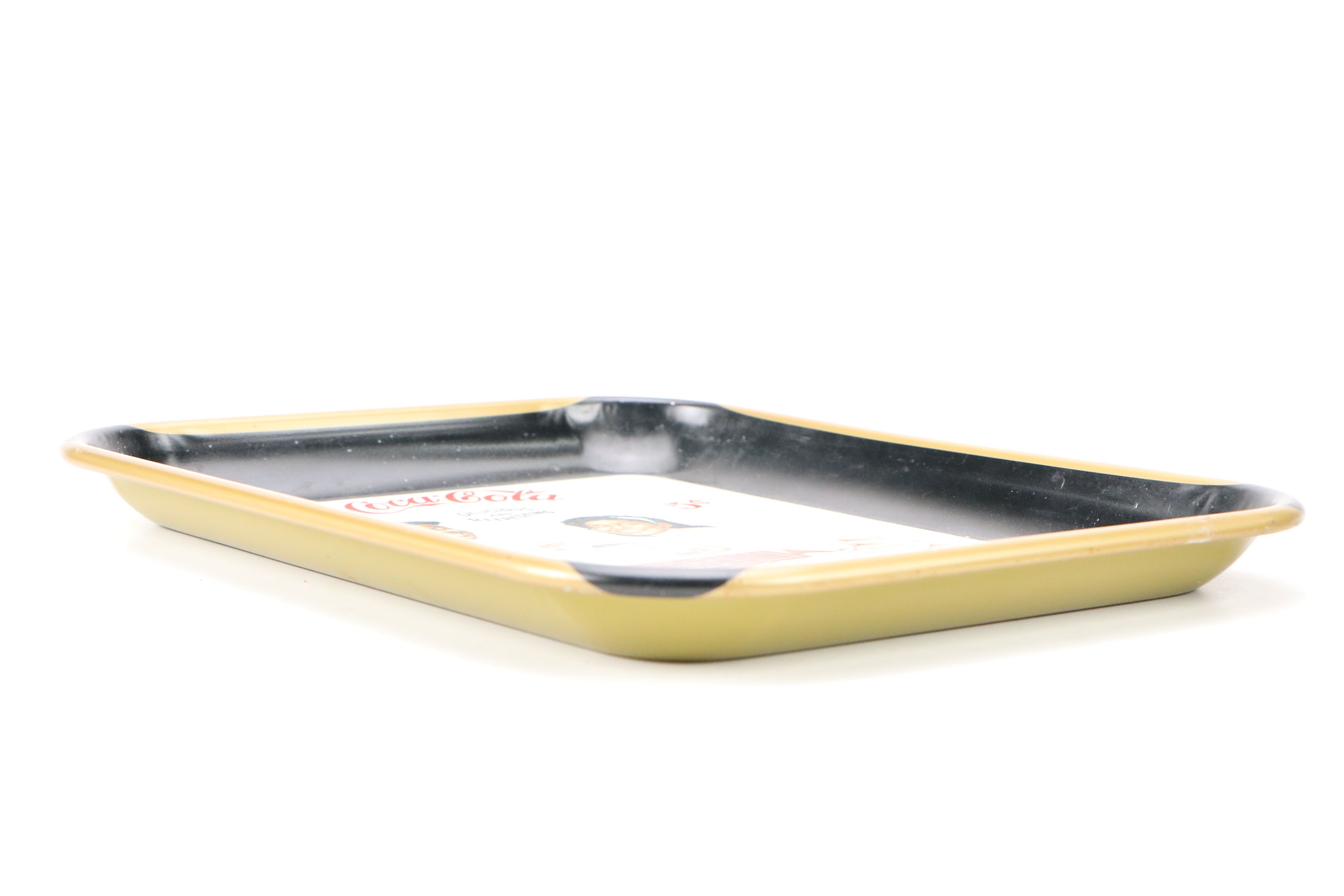 John Solomon Sandridge Signed Coca-Cola "Winning Smiles" Advertising Tray, 1994