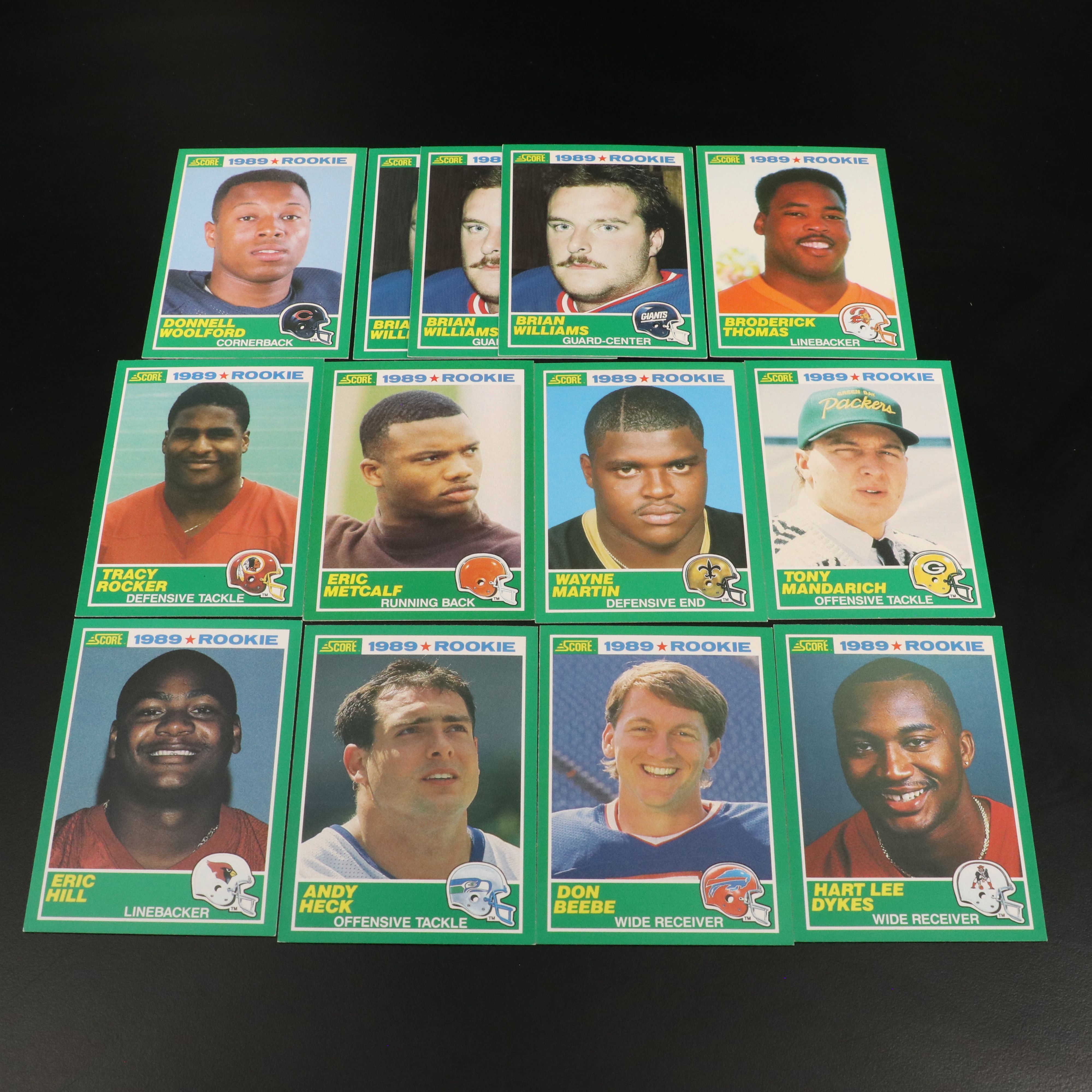 Pro Set with Other Football Cards Featuring Steve Atwater Rookie and More