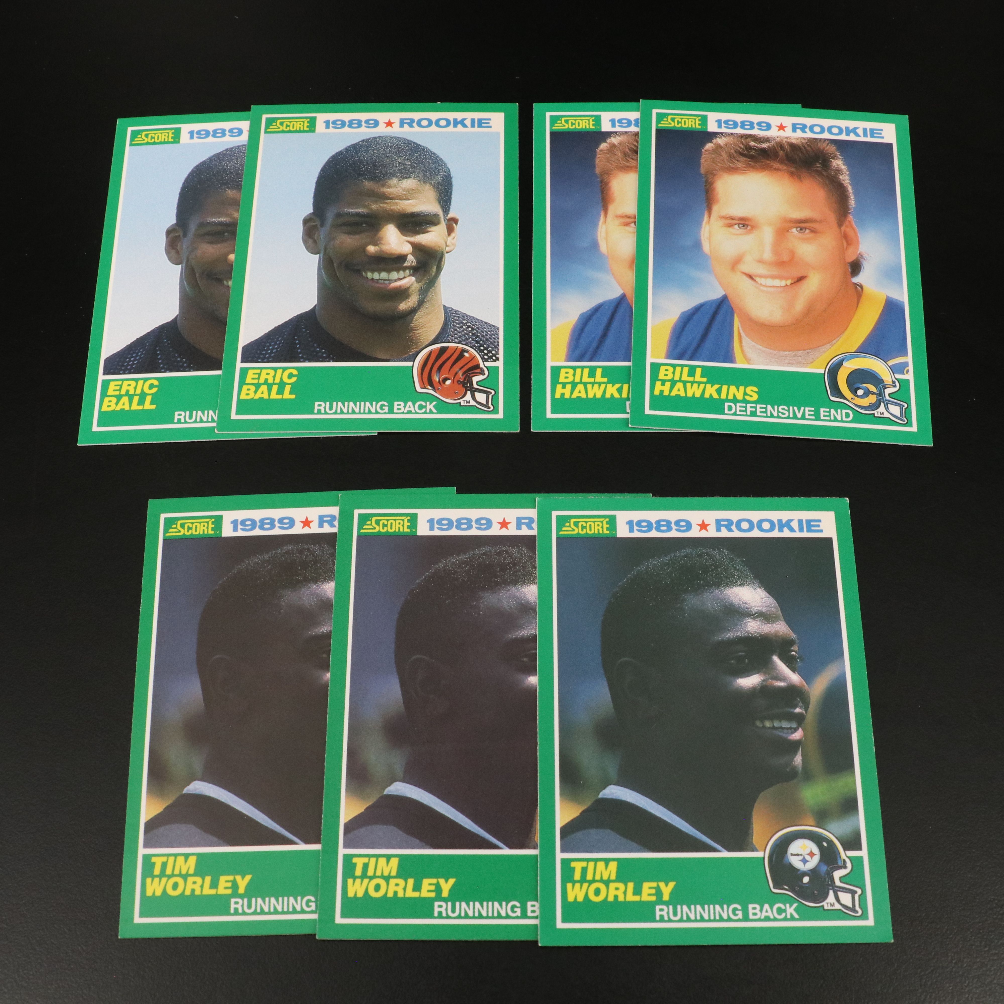 Pro Set with Other Football Cards Featuring Steve Atwater Rookie and More