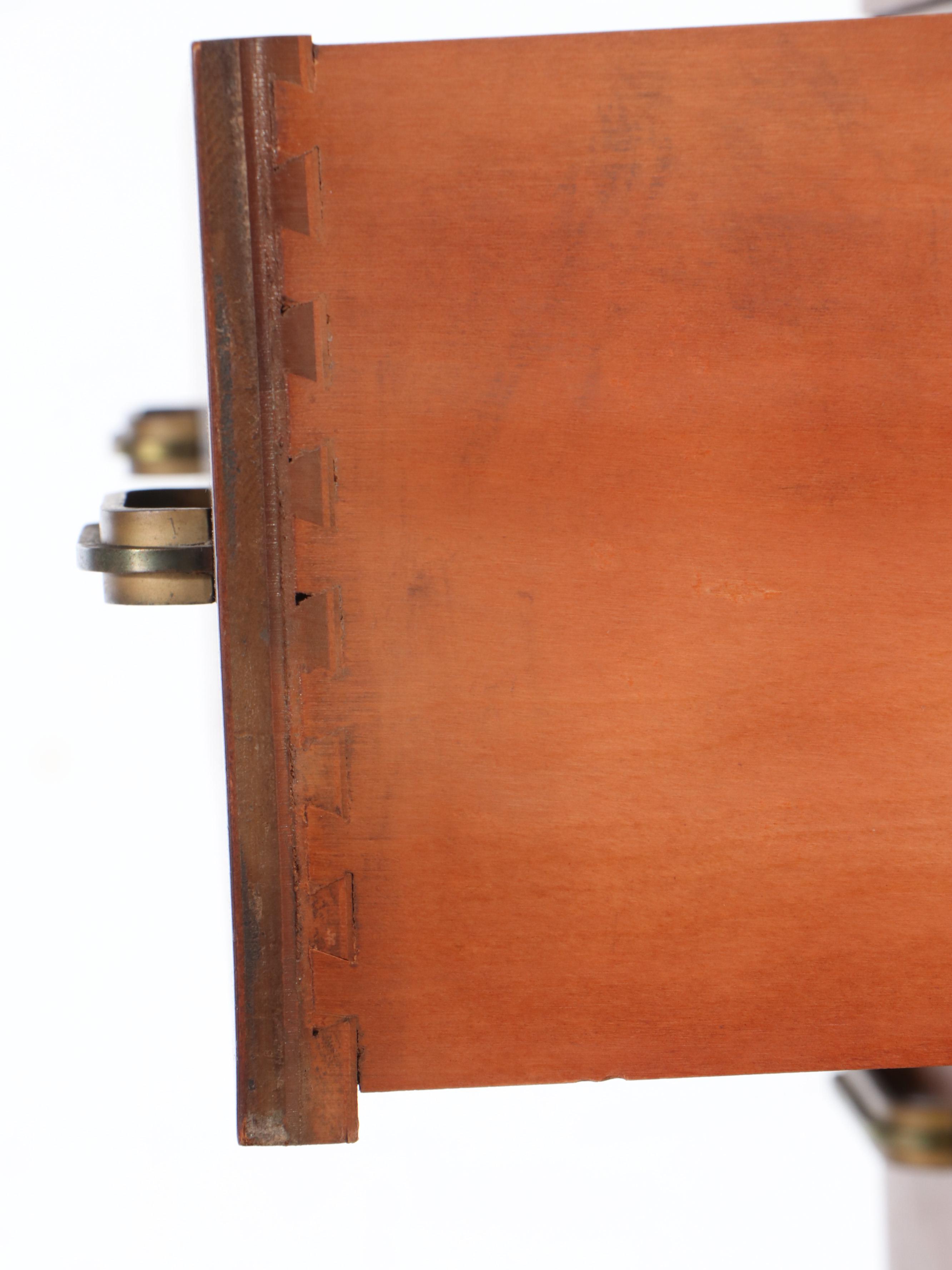 Art Deco Style Burl Wood Five-Drawer Chest, Early to Mid-20th Century