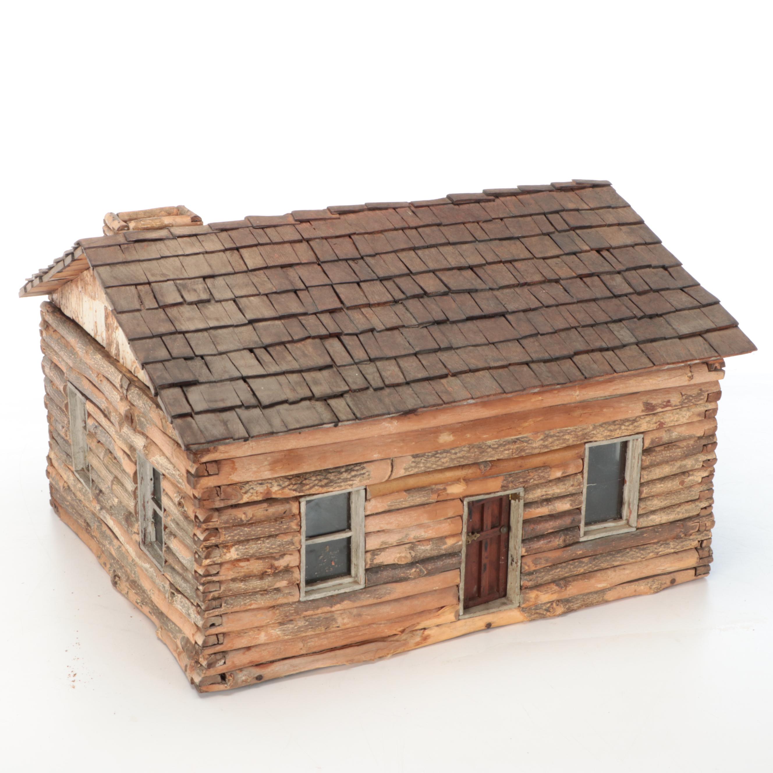 Miniature Log Cabin
