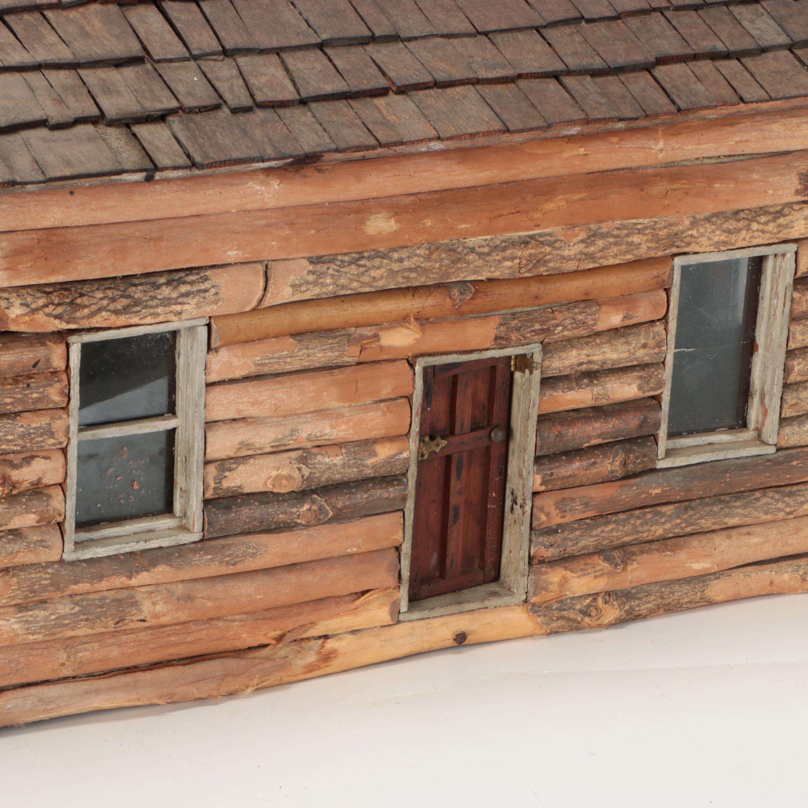 Miniature Log Cabin