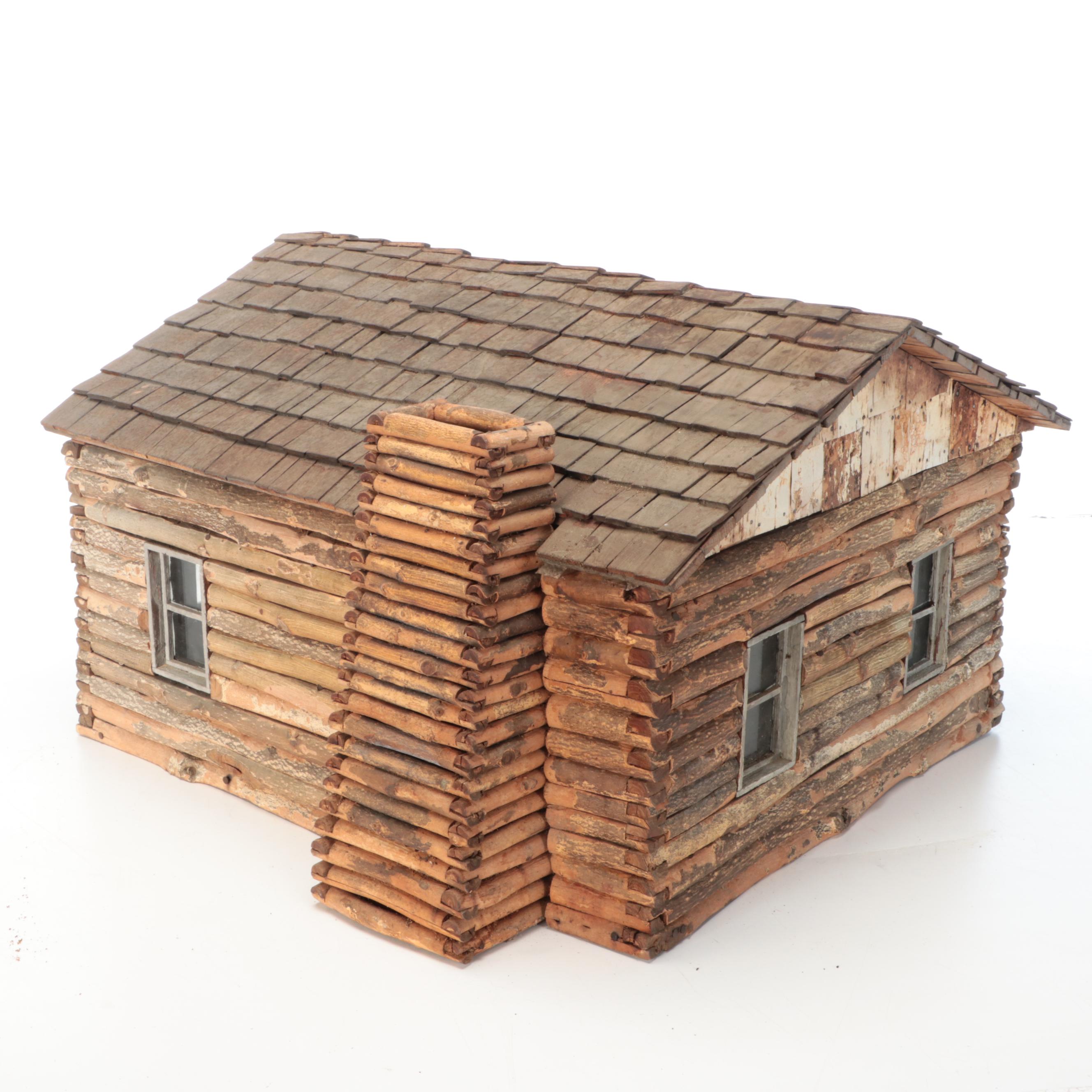 Miniature Log Cabin