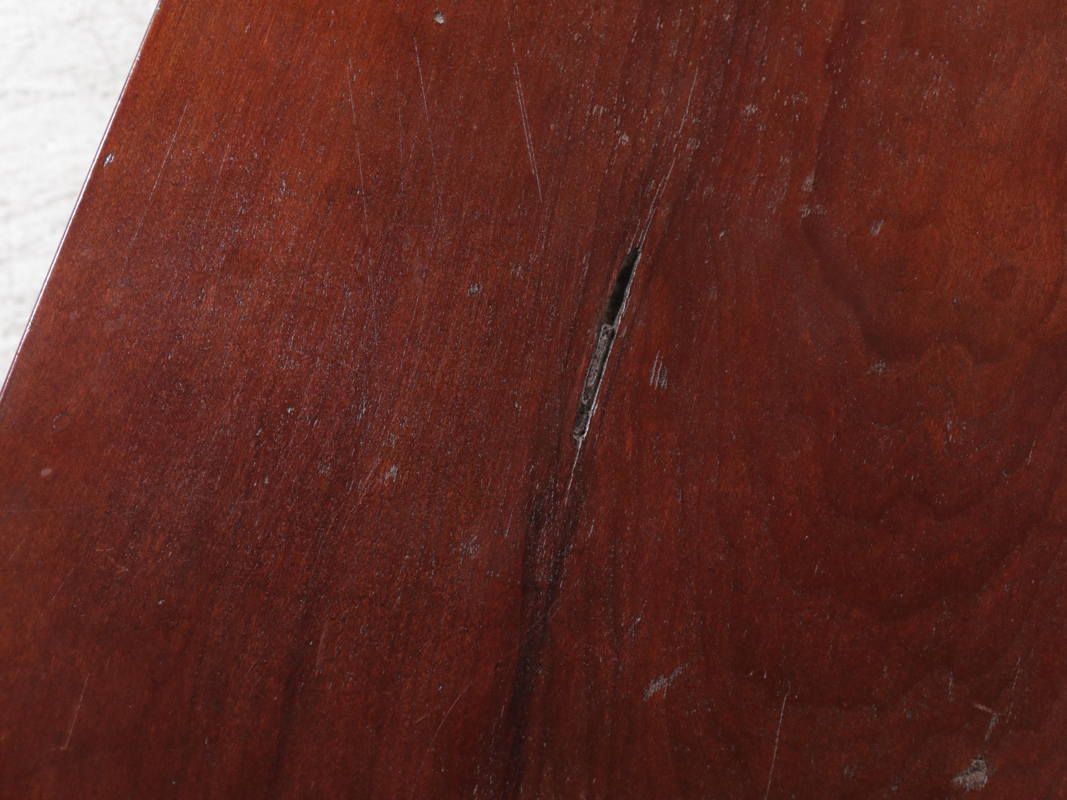 American Empire Cherry Four-Drawer Chest, 19th Century