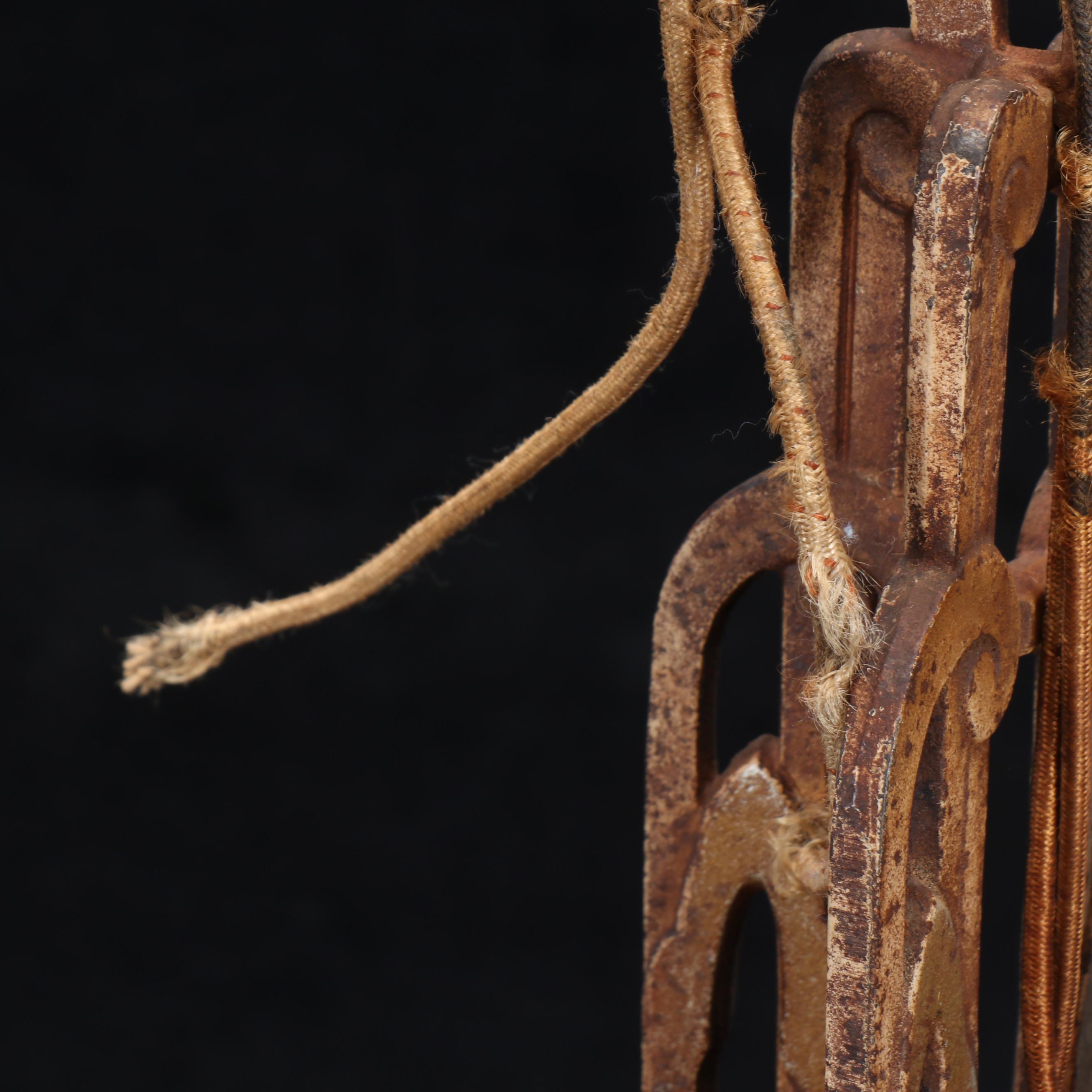 Art Deco Slipper Chandelier with Victorian Five-Light Chandelier, Antique