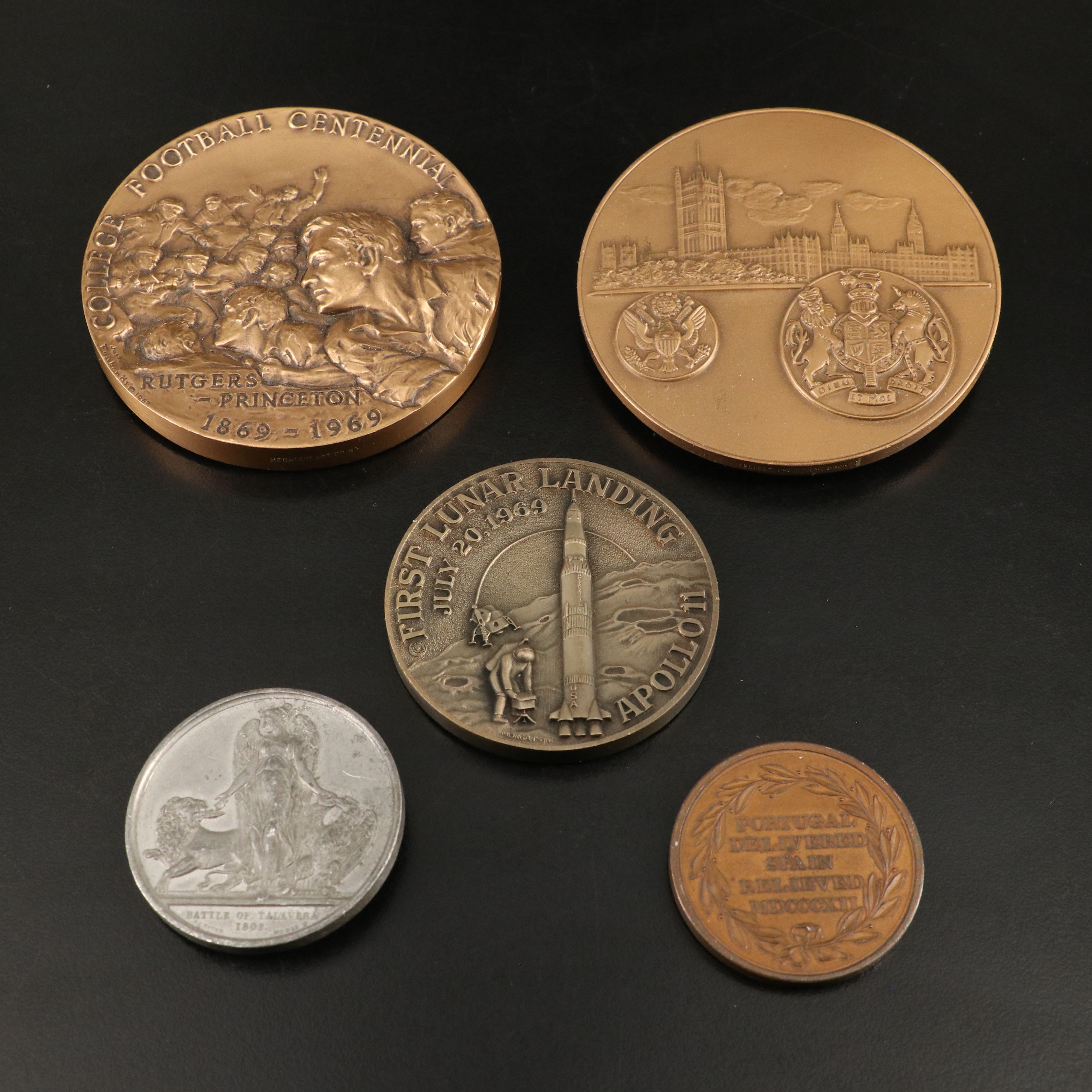 Group of Various Medals and Coins Including Silver