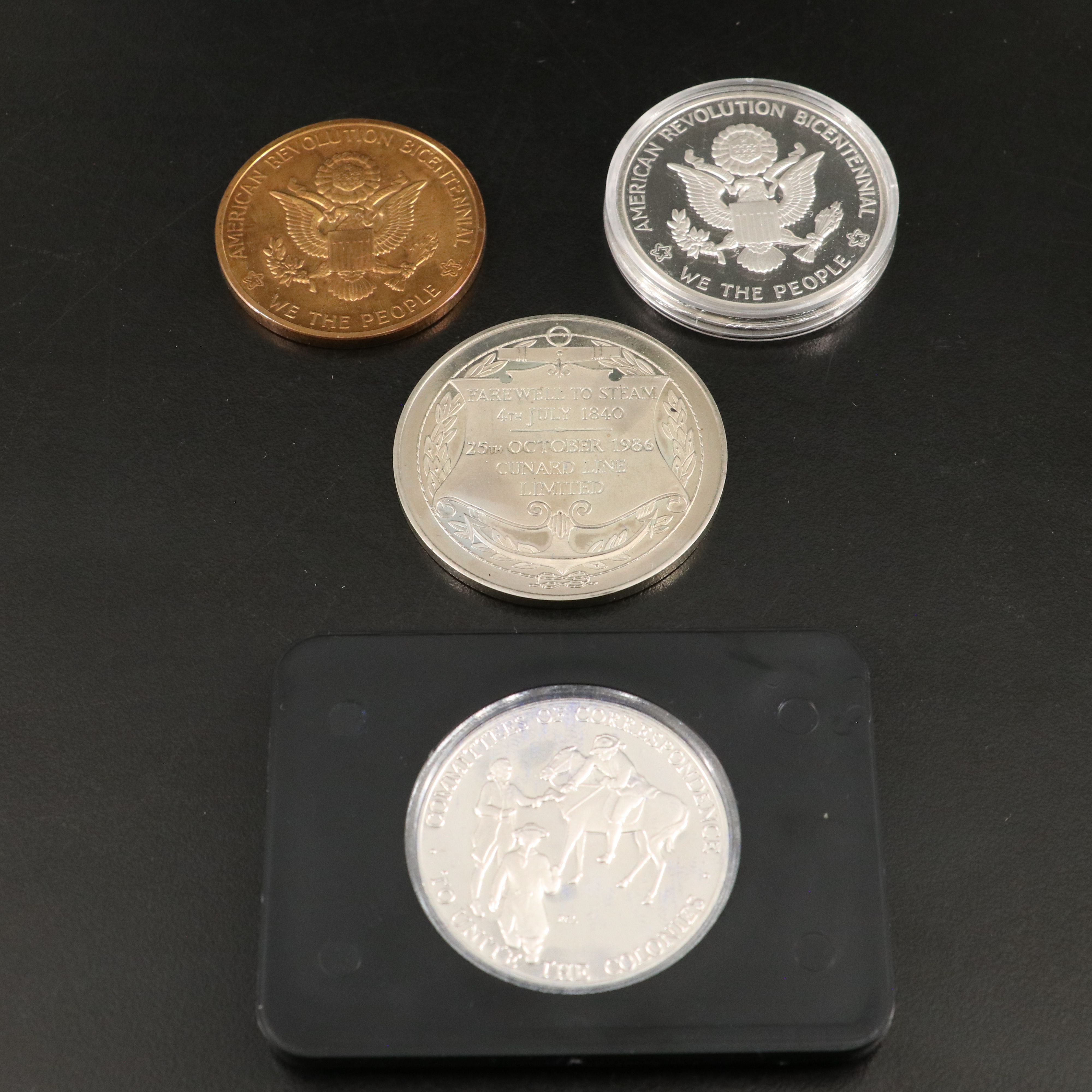 Group of Various Medals and Coins Including Silver