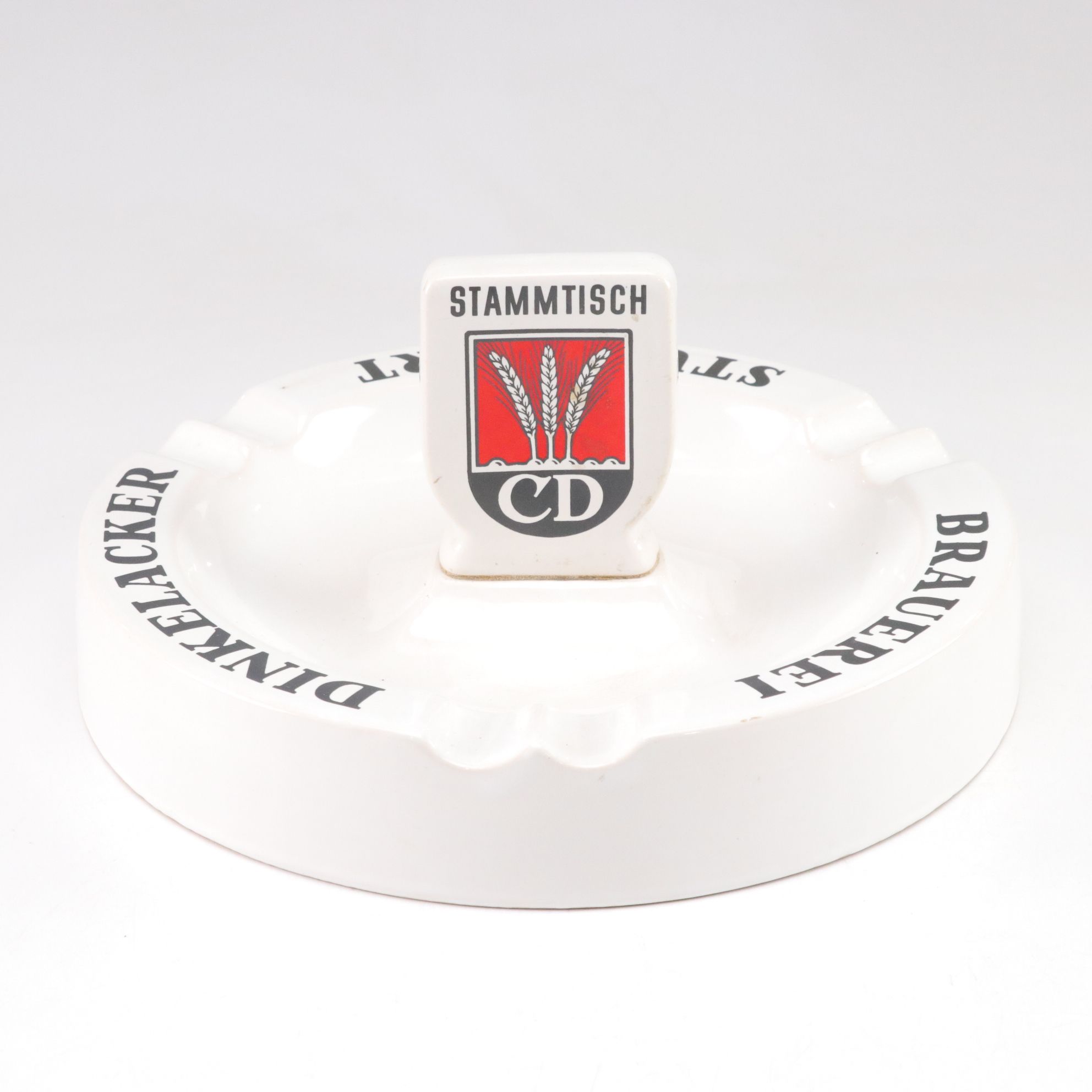 German Stoneware Beer Mugs & Ashtray