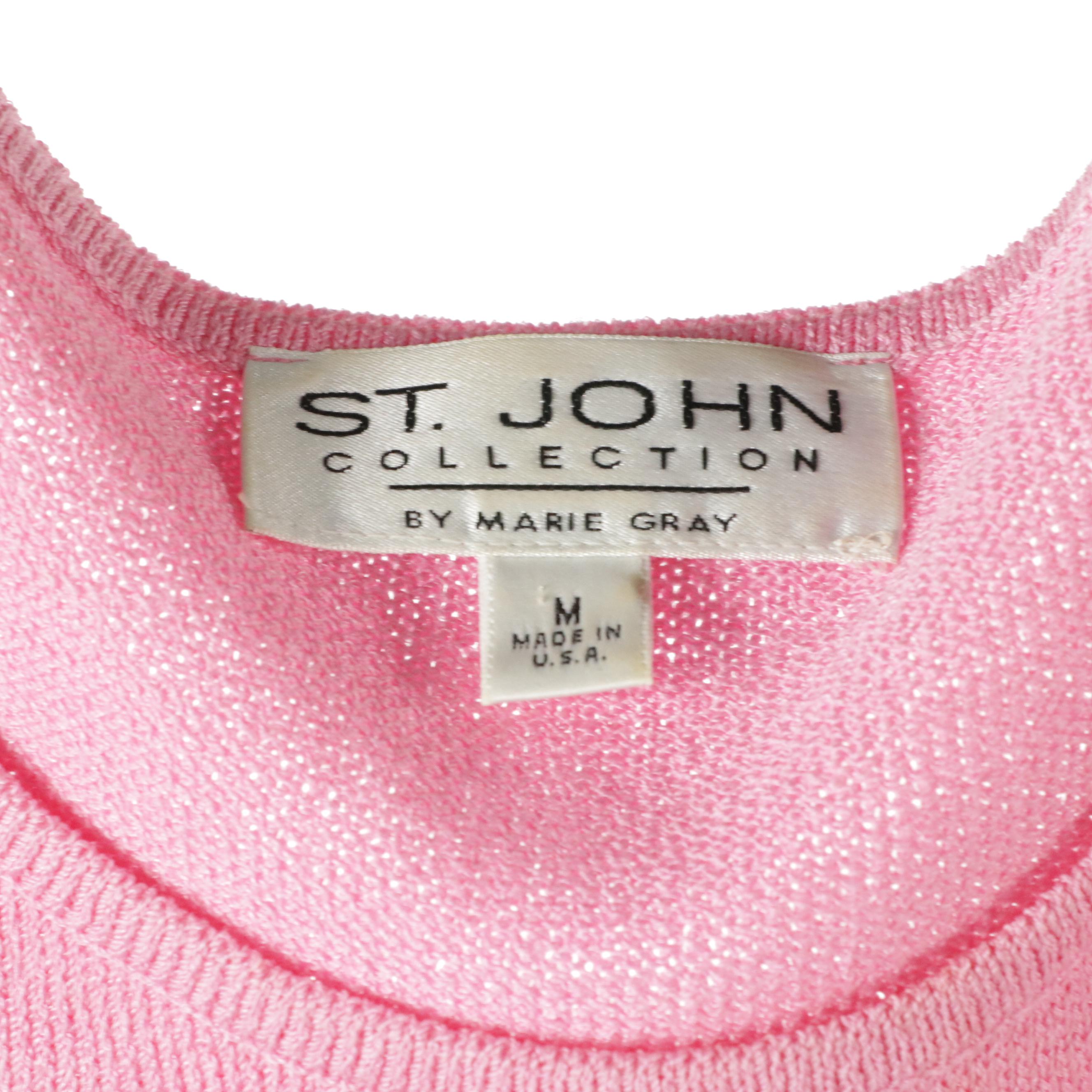 St. John Knit Tank Top and Blazers with J. McLaughlin Stretch Cotton Dock Capri