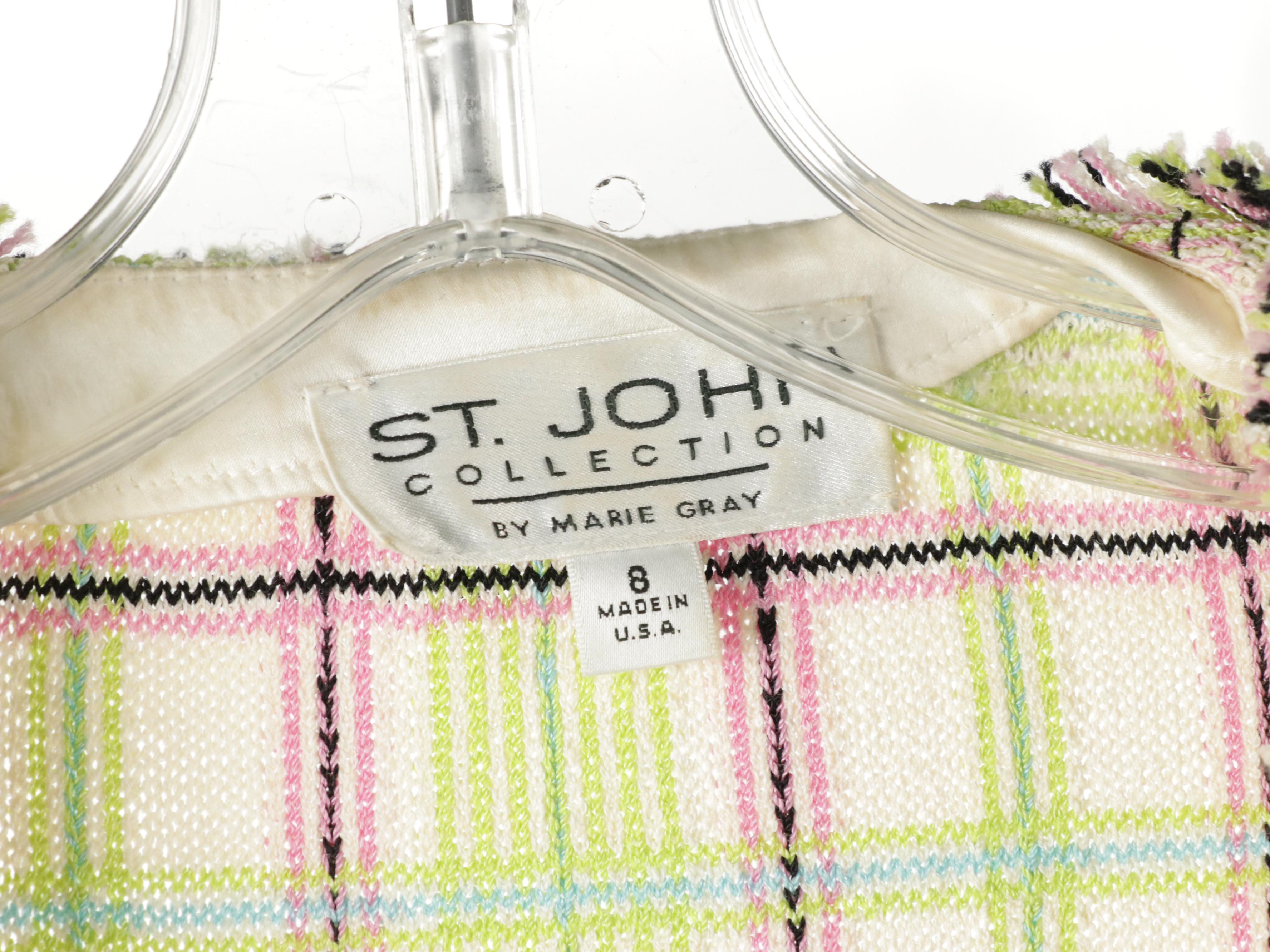 St. John Knit Tank Top and Blazers with J. McLaughlin Stretch Cotton Dock Capri