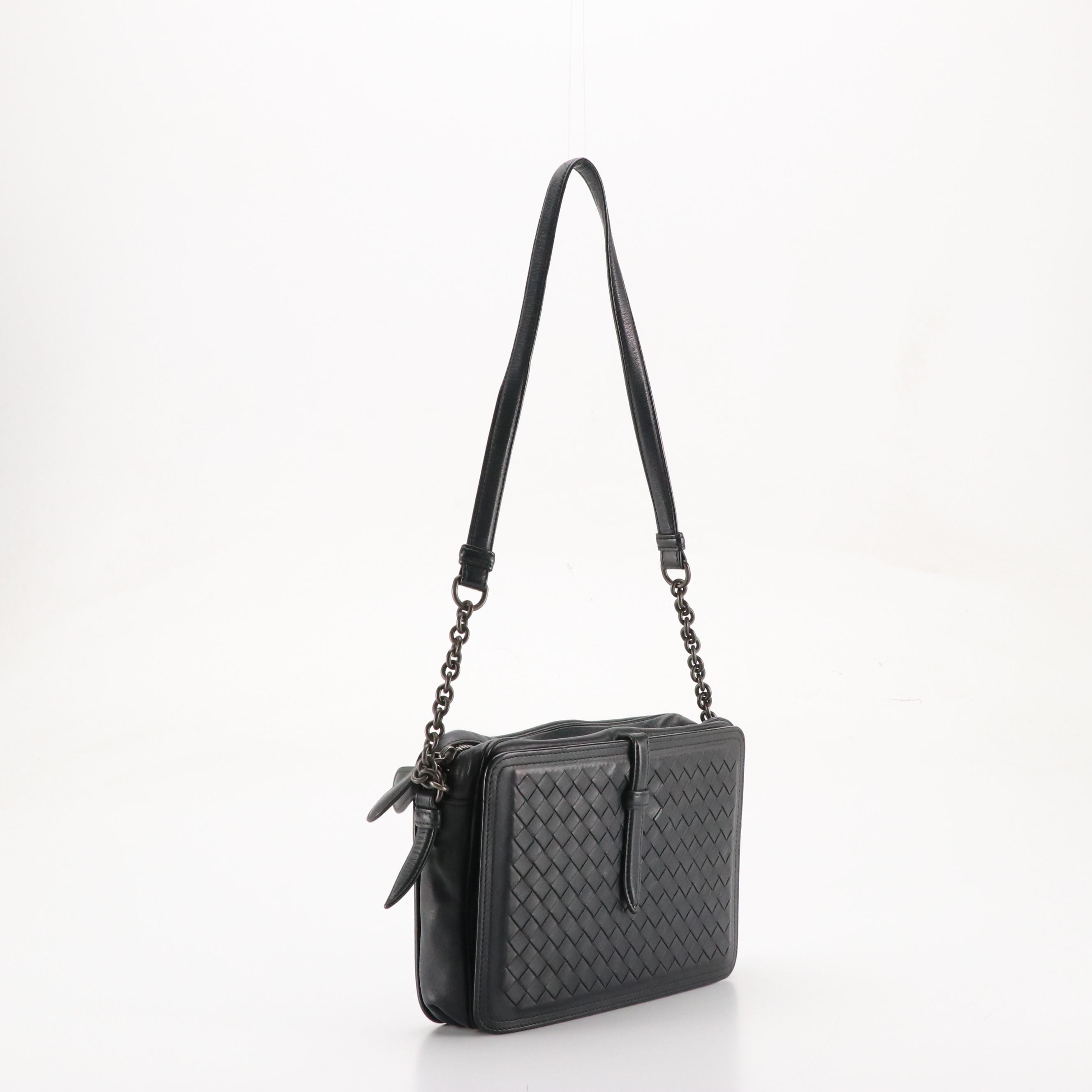 Bottega Veneta Intrecciato Leather Shoulder Bag