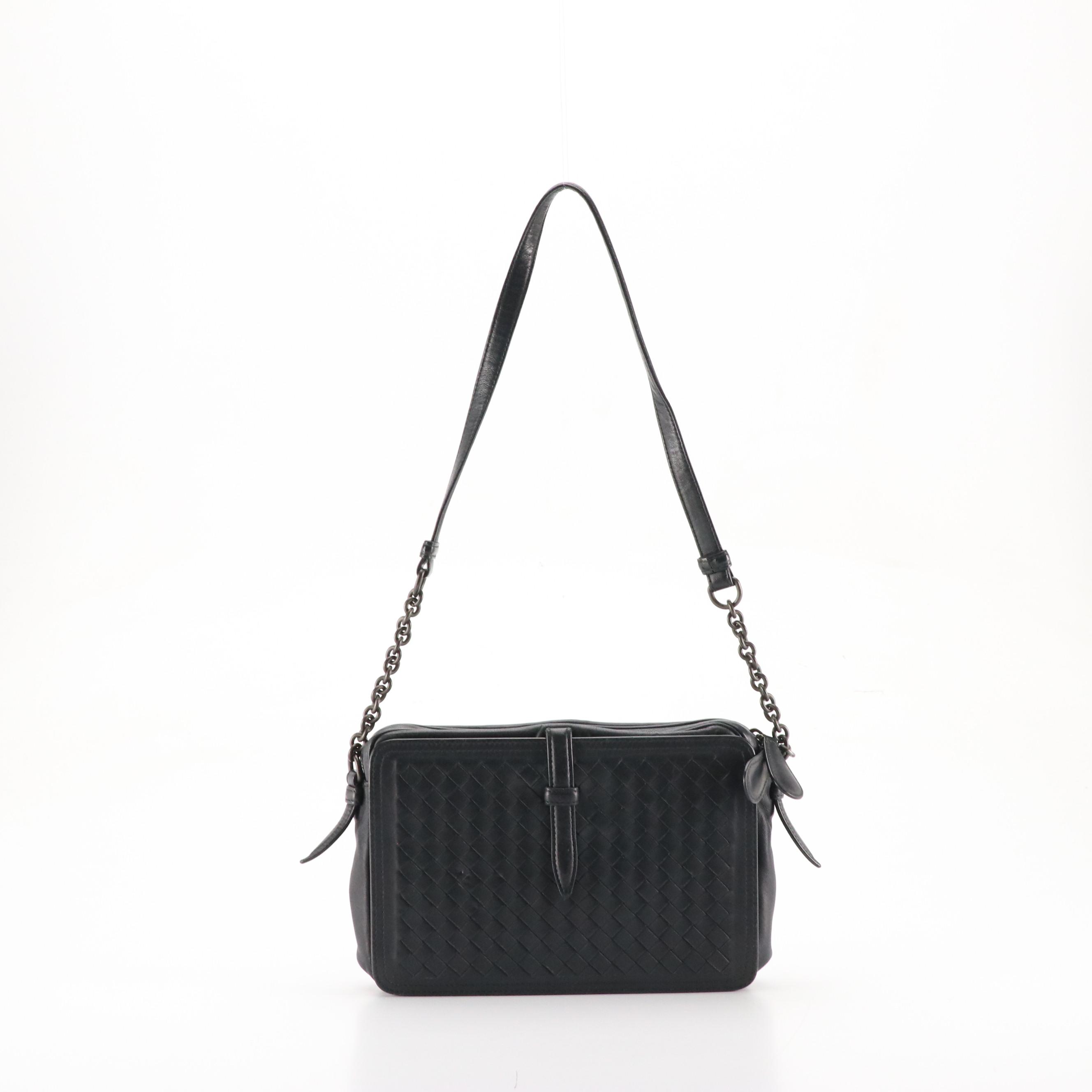 Bottega Veneta Intrecciato Leather Shoulder Bag