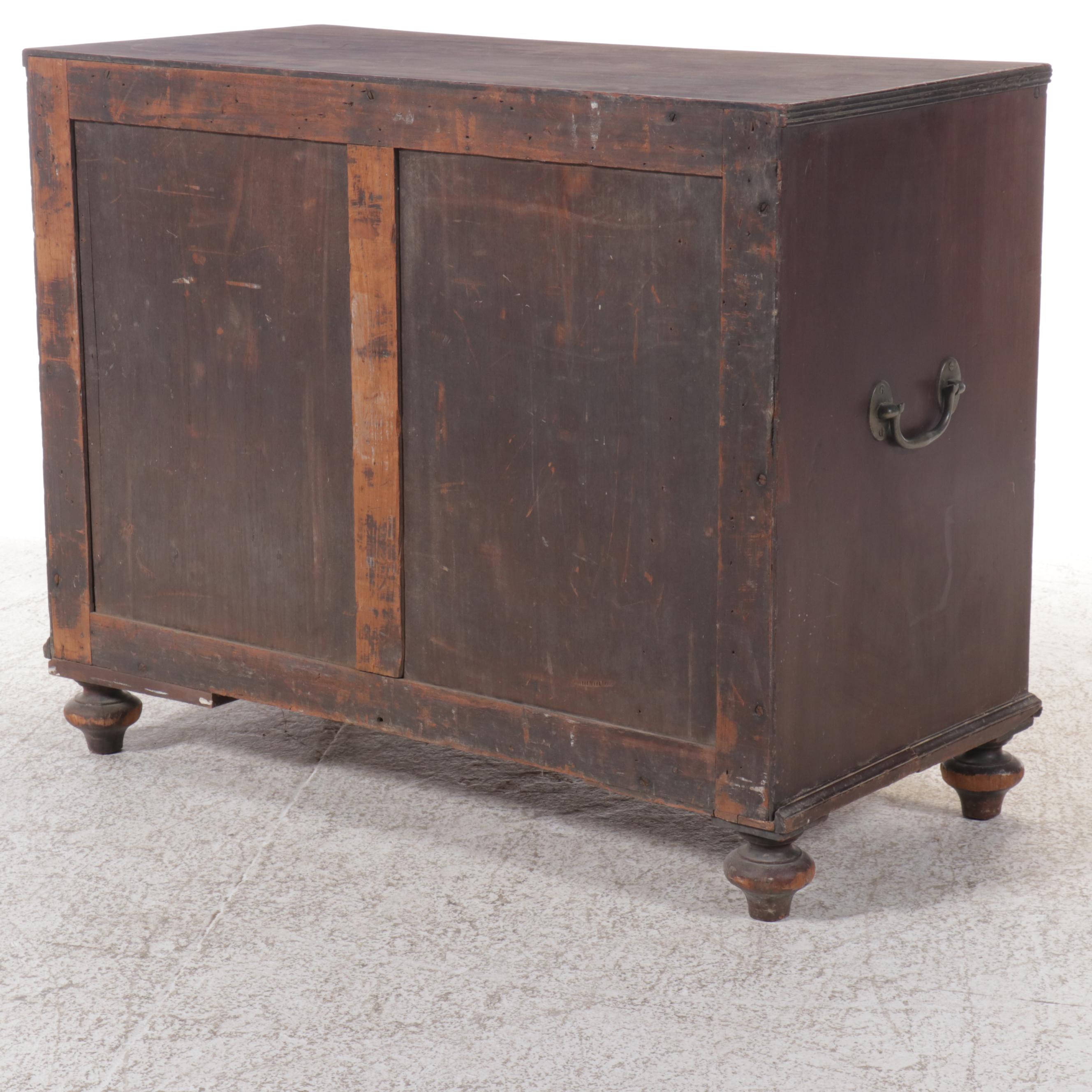 Antique English Georgian Mahogany Chest of Drawers