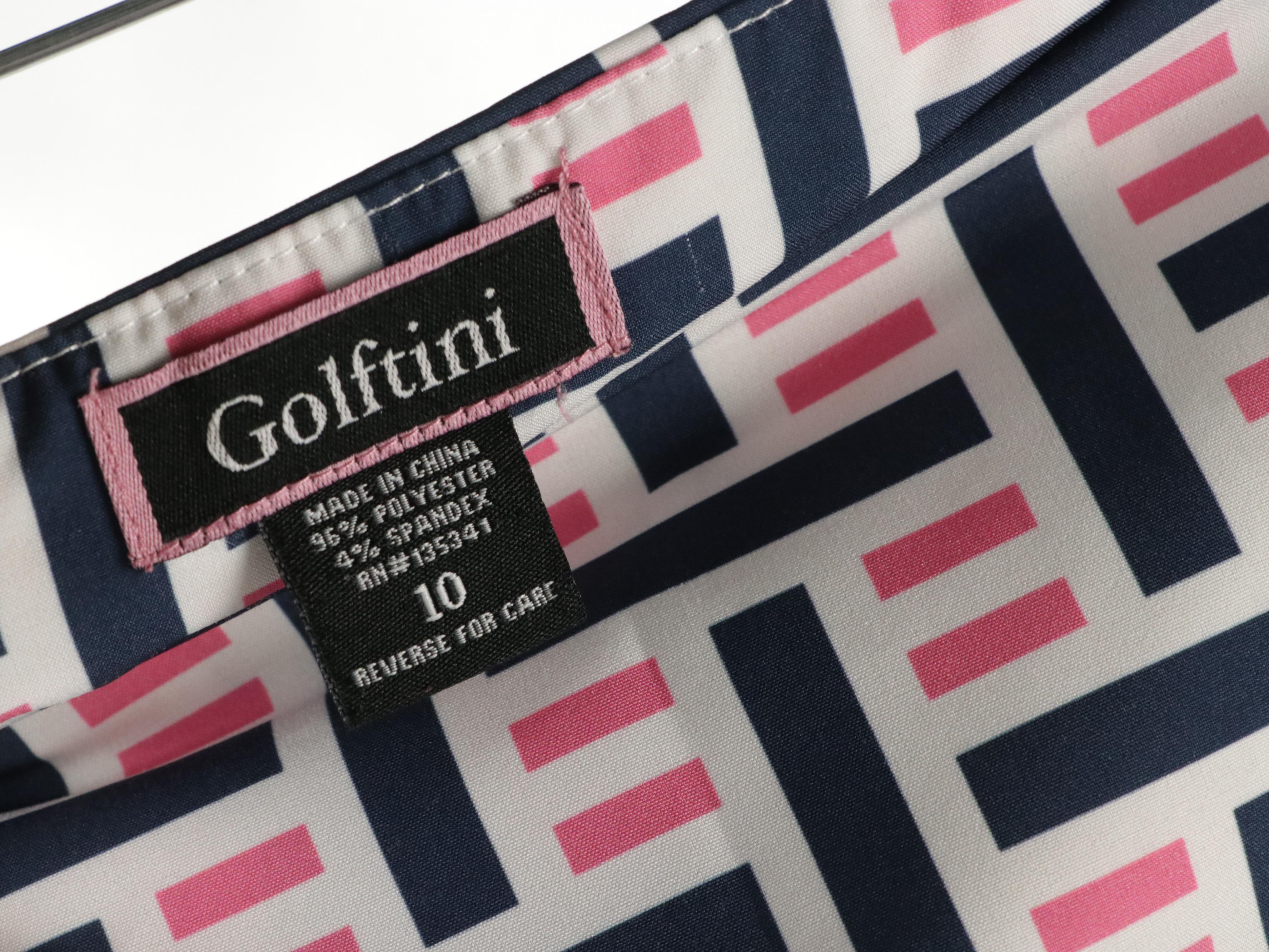 Golftini, Peter Millar, and EP New York Golf Skirts, Melly M Blue Cotton Skirt