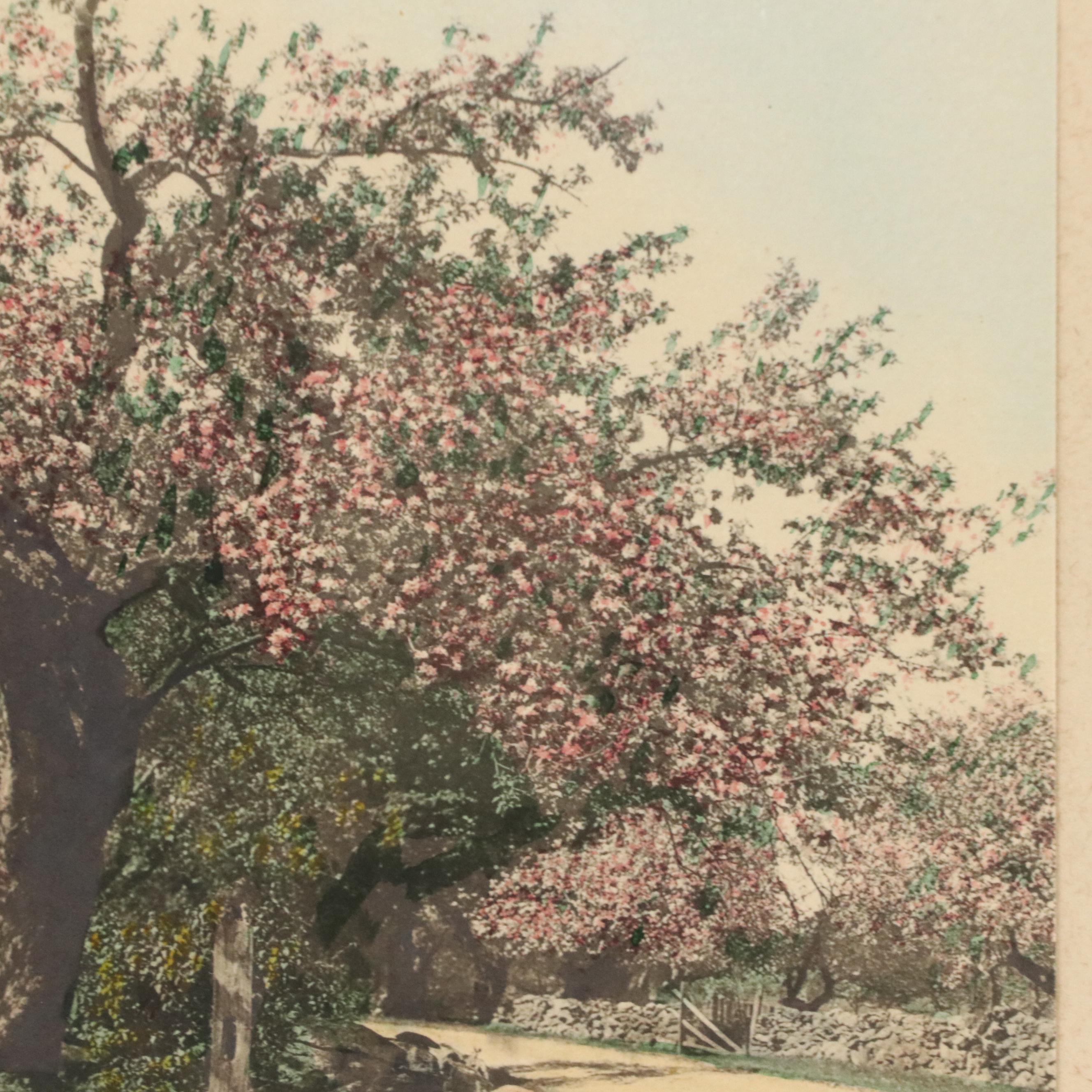 Wallace Nutting Hand-Colored Platinum Photographs "At The Well..." and More