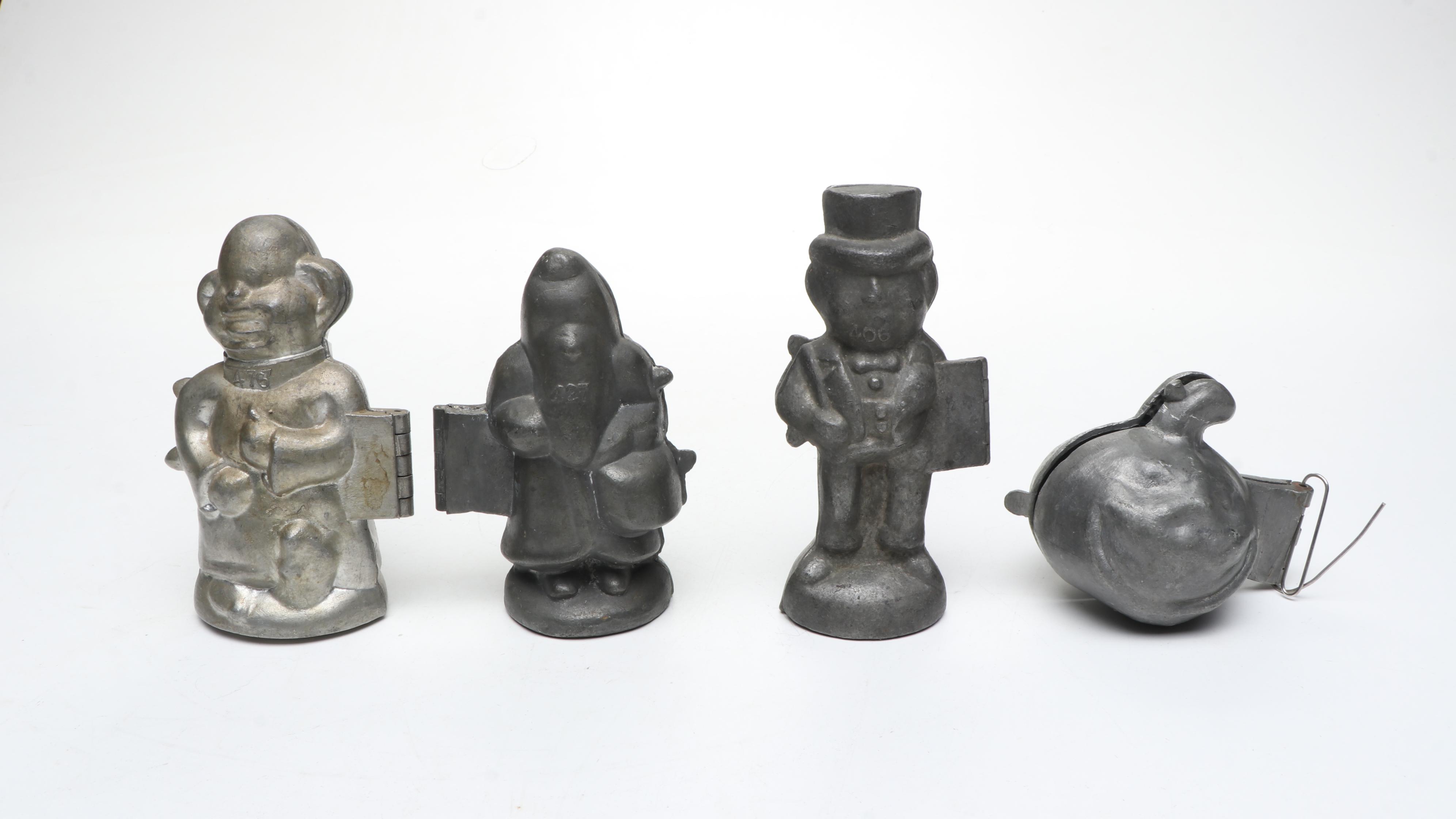 Metal Heart Shaped Chocolate Mold and More Metal Molds