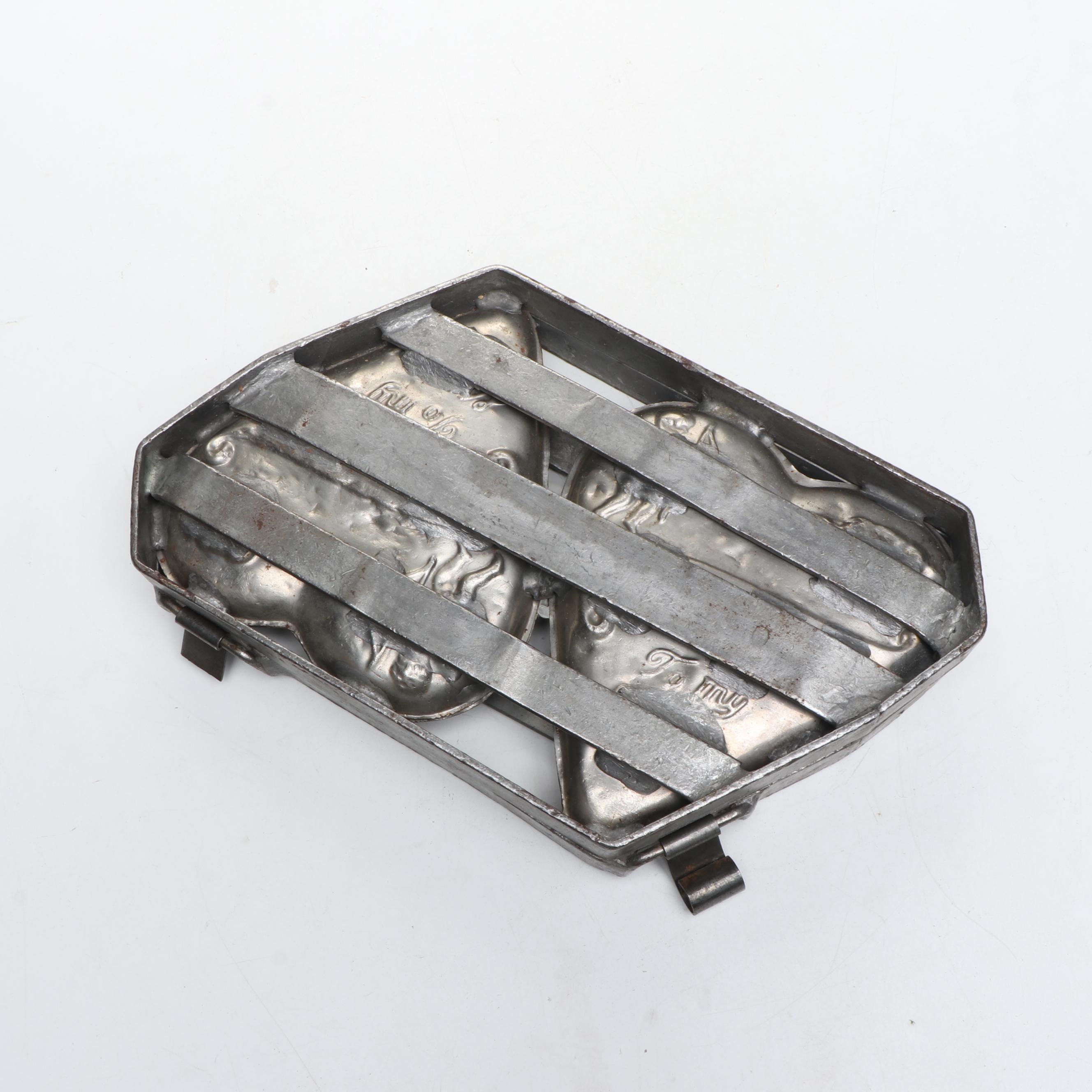 Metal Heart Shaped Chocolate Mold and More Metal Molds