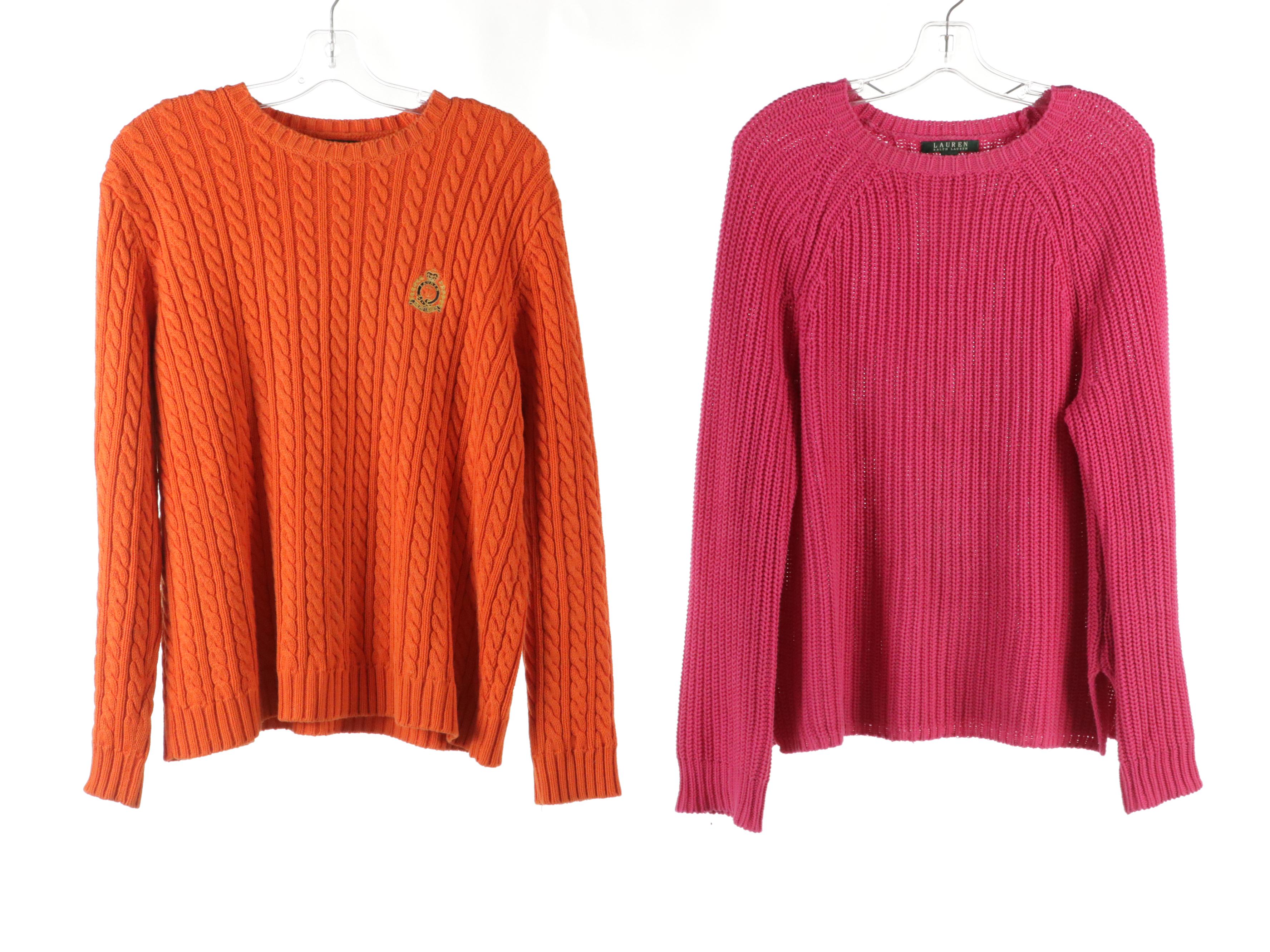 Lauren Ralph Lauren Purple Silk Wrap Top, Paisley Maxi Skirt, Sweaters and More