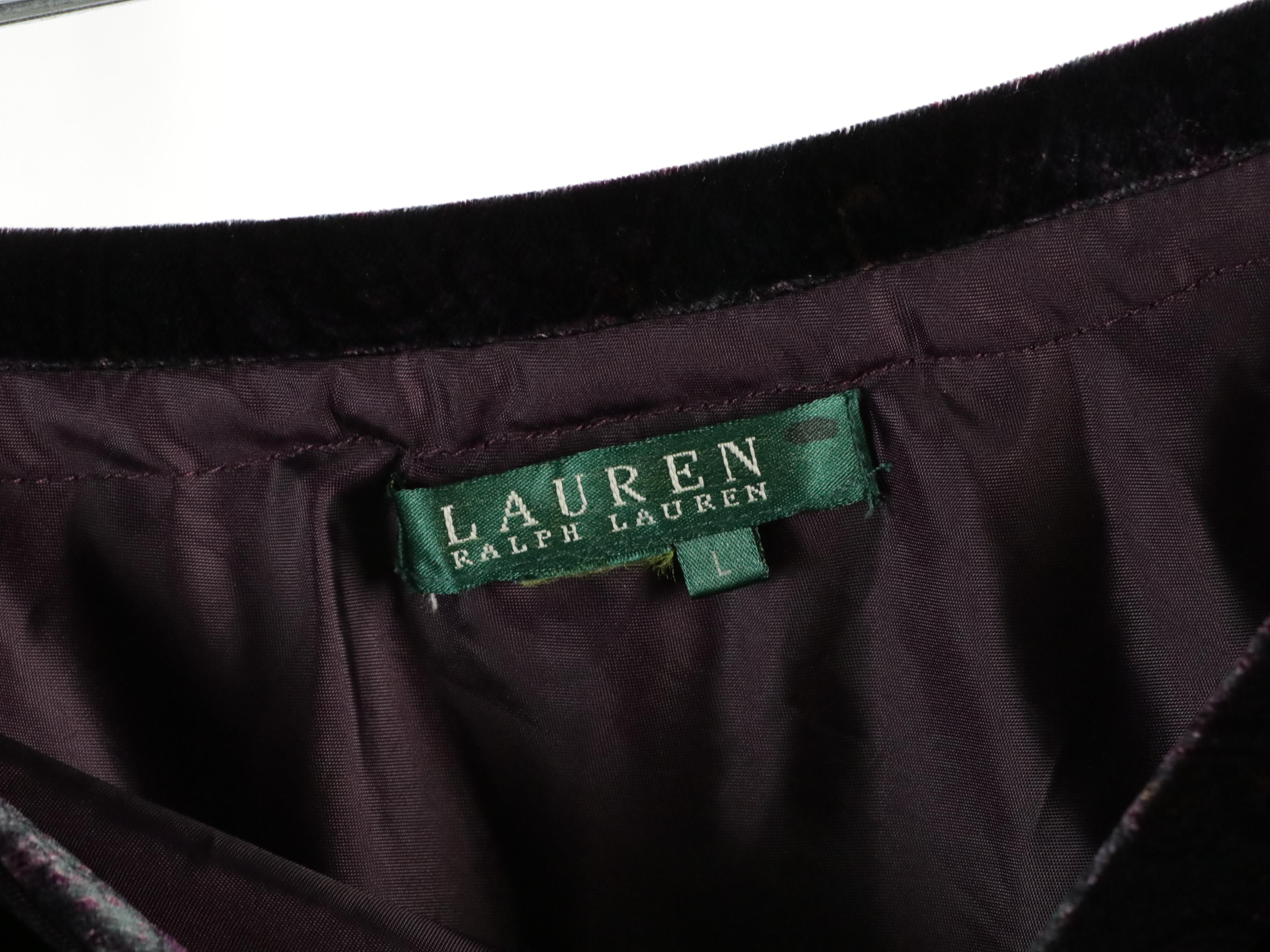 Lauren Ralph Lauren Purple Silk Wrap Top, Paisley Maxi Skirt, Sweaters and More