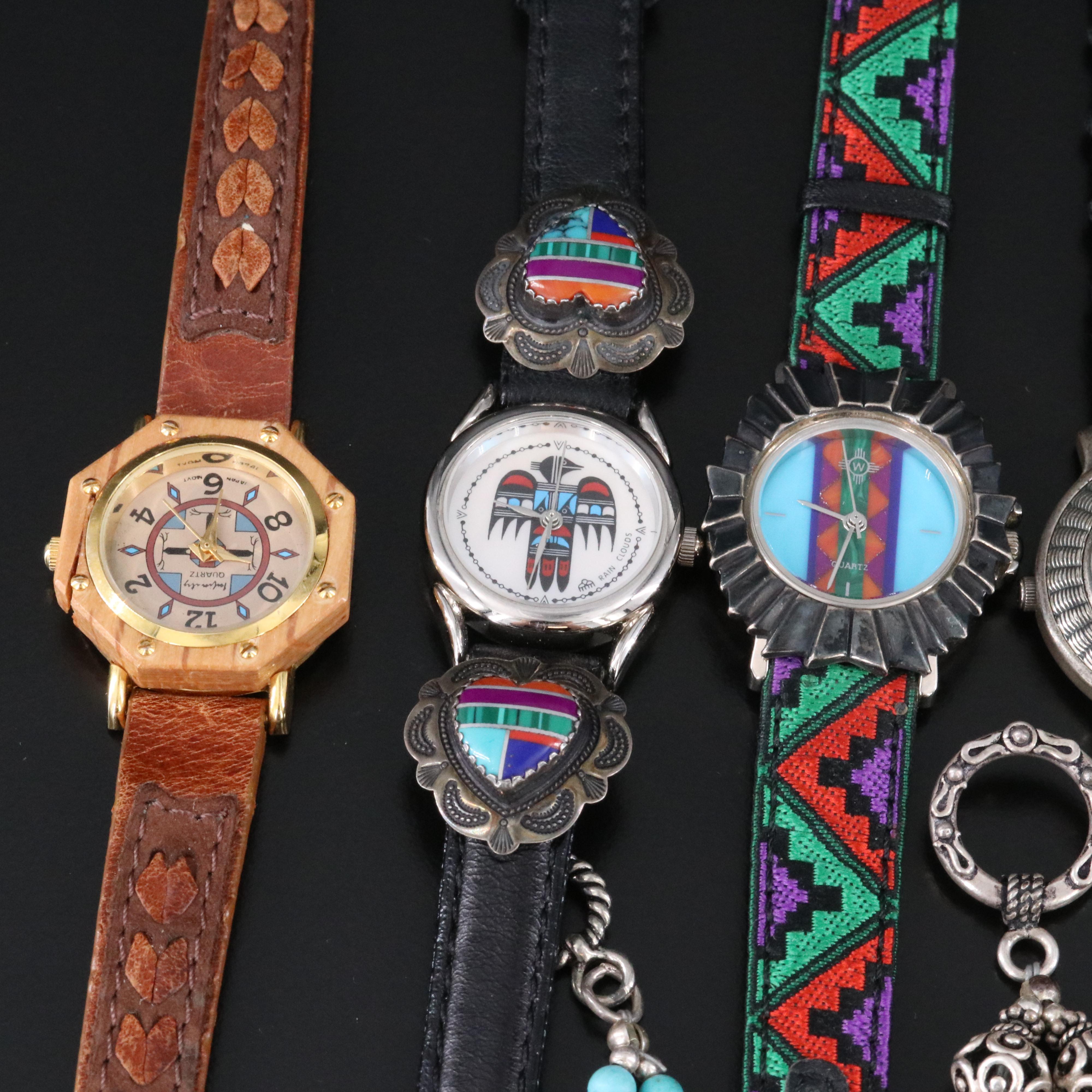 Collection of Gemstone, Southwestern Style and Contemporary Watches