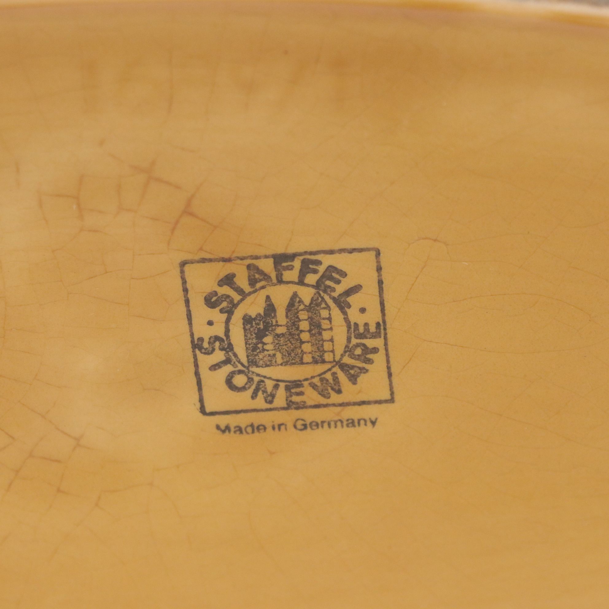 Mid Century Modern Staffel Stoneware Fish Tureen, Roemer Stemware & Art Glass