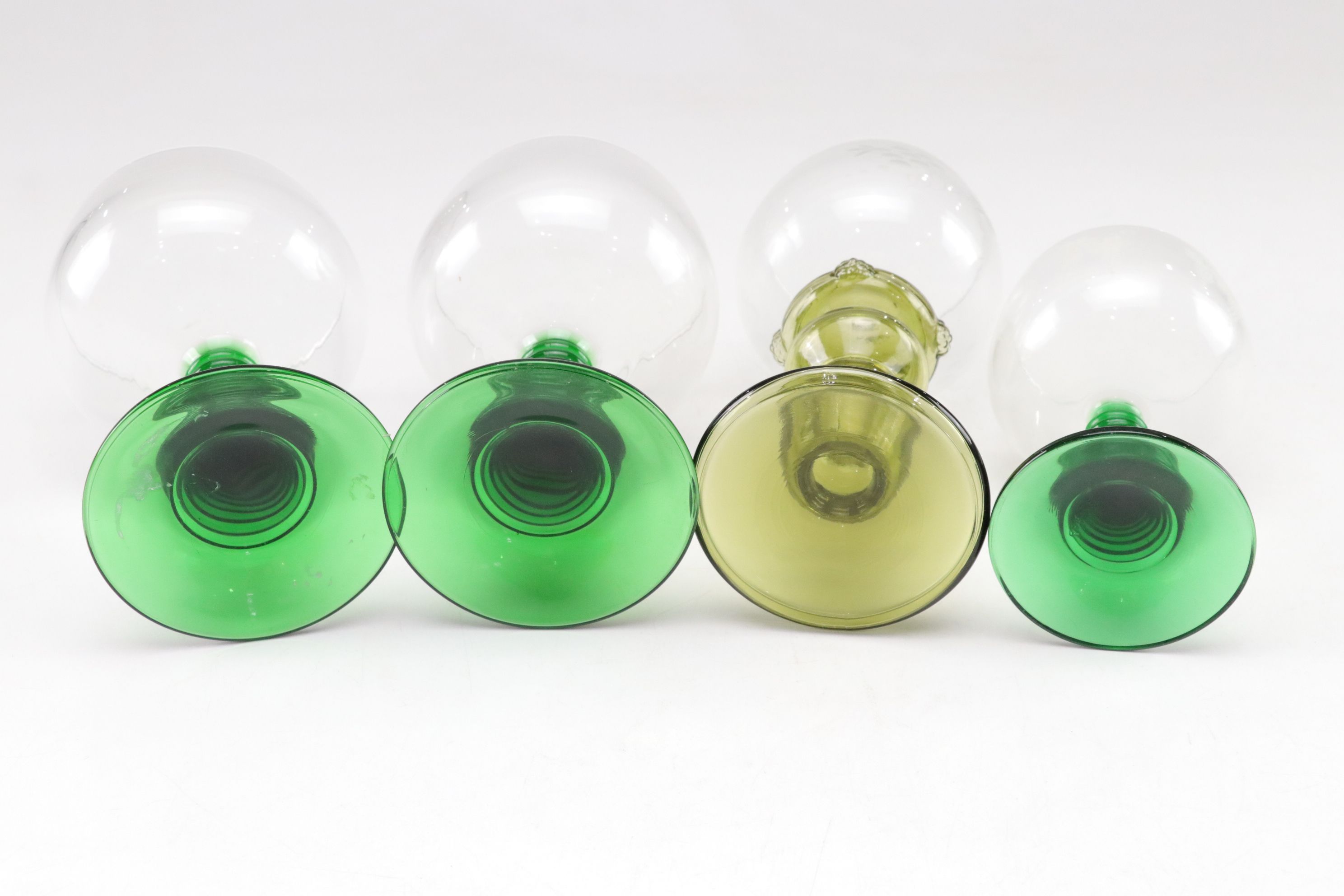 Mid Century Modern Staffel Stoneware Fish Tureen, Roemer Stemware & Art Glass