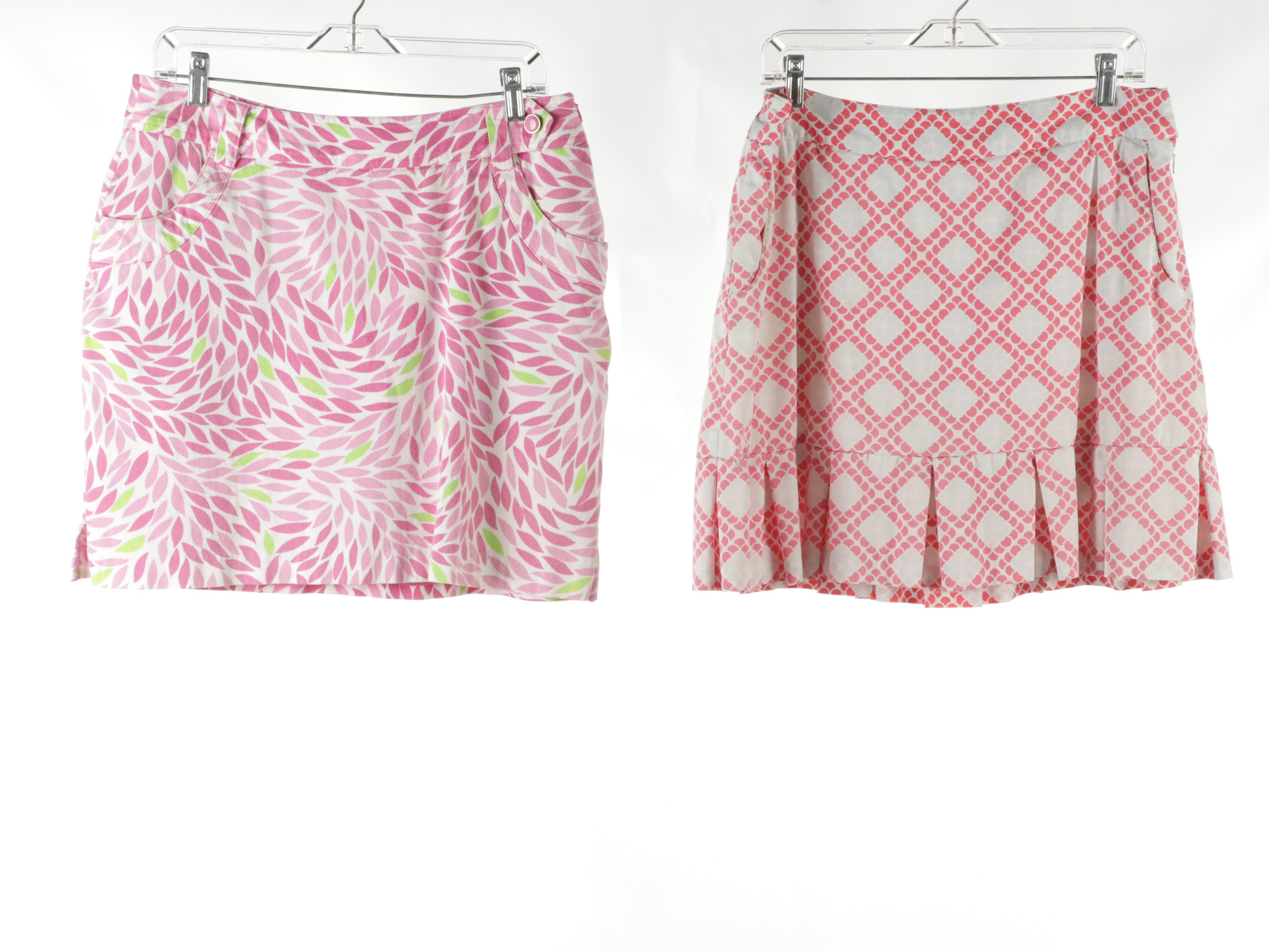 Printed Golf Skorts and Bermuda Shorts from Melly M, Ep Pro and Ashworth