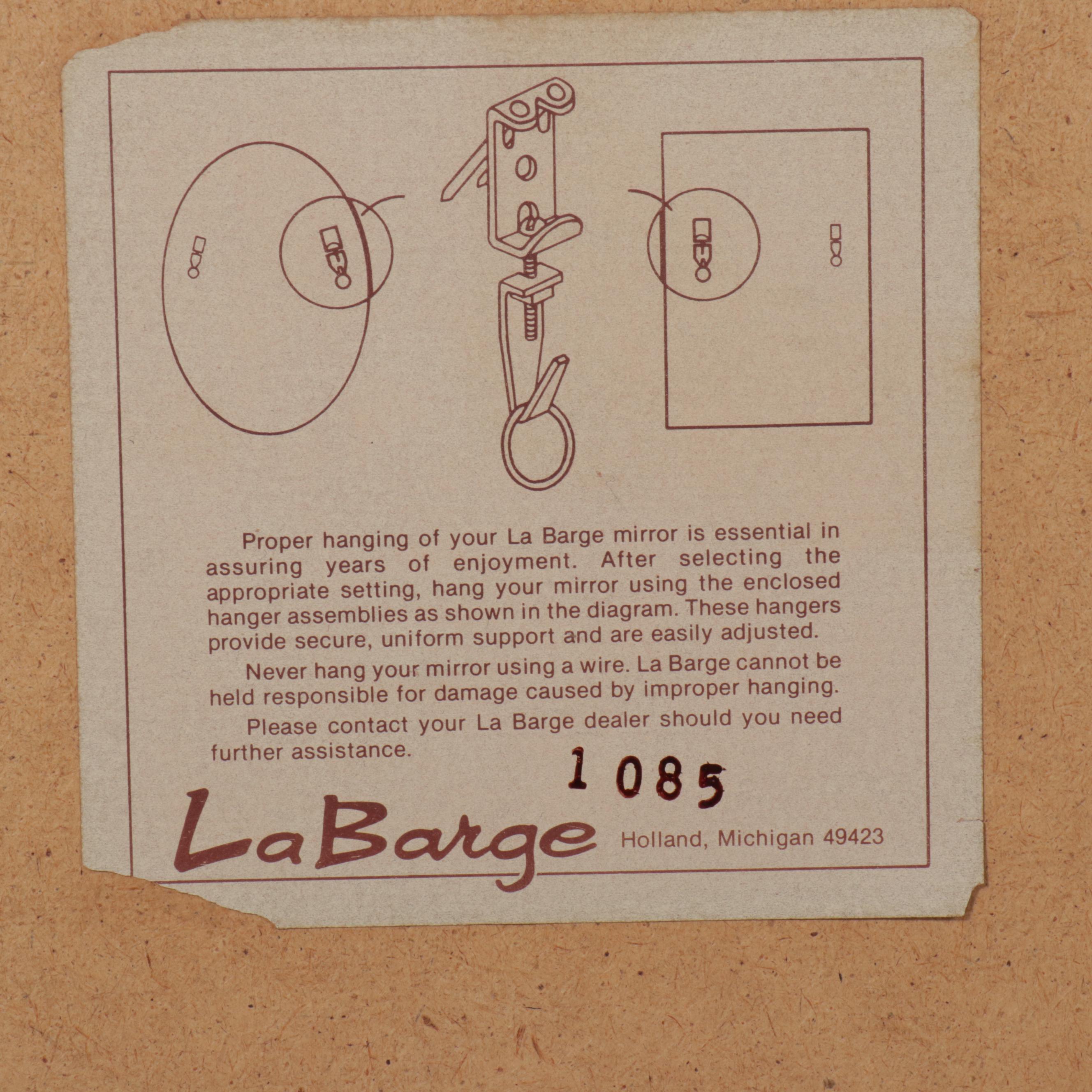 La Barge Chinoiserie Style Wall Mirror