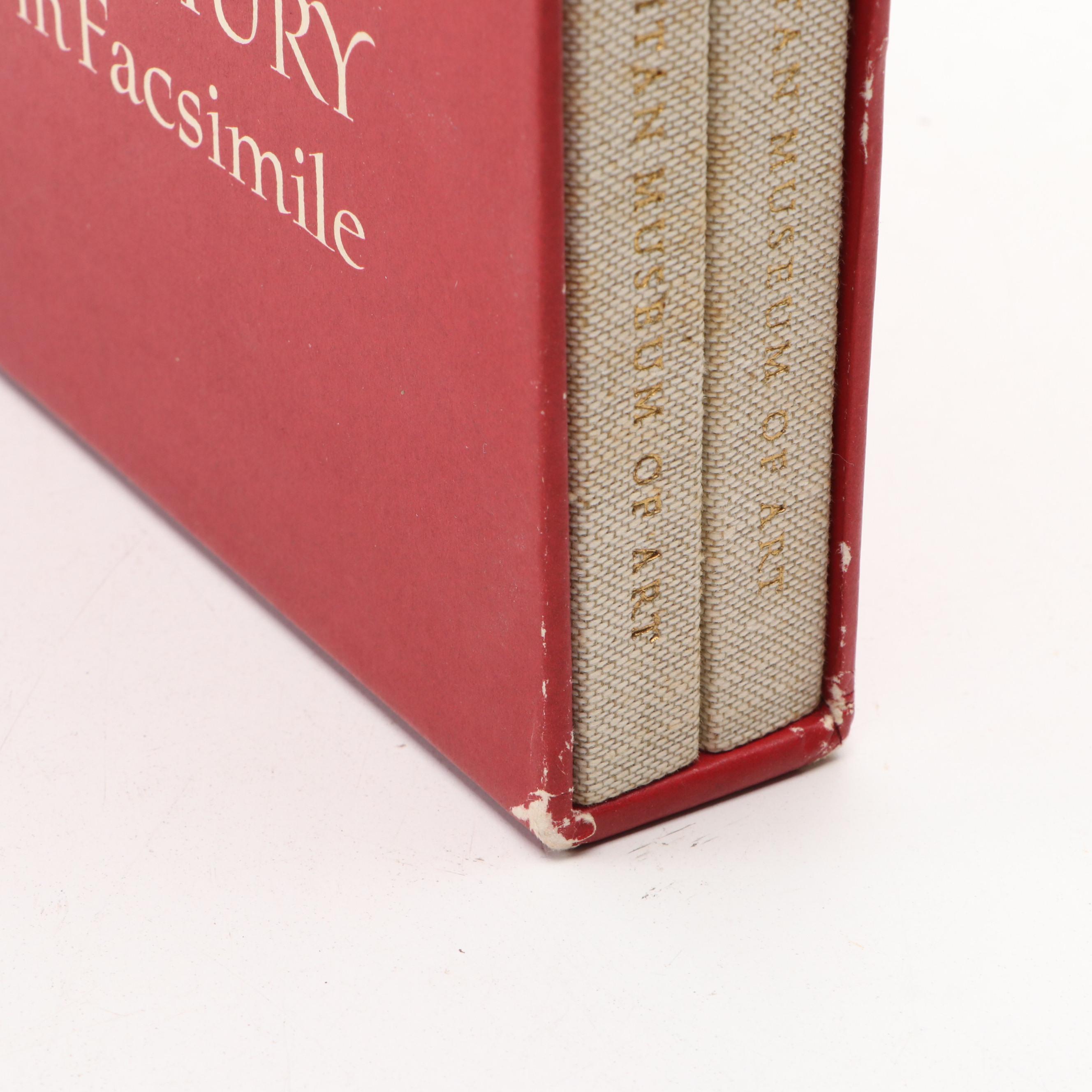 Facsimile "The Cloisters Apocalypse" Two-Volume Box Set, 1971