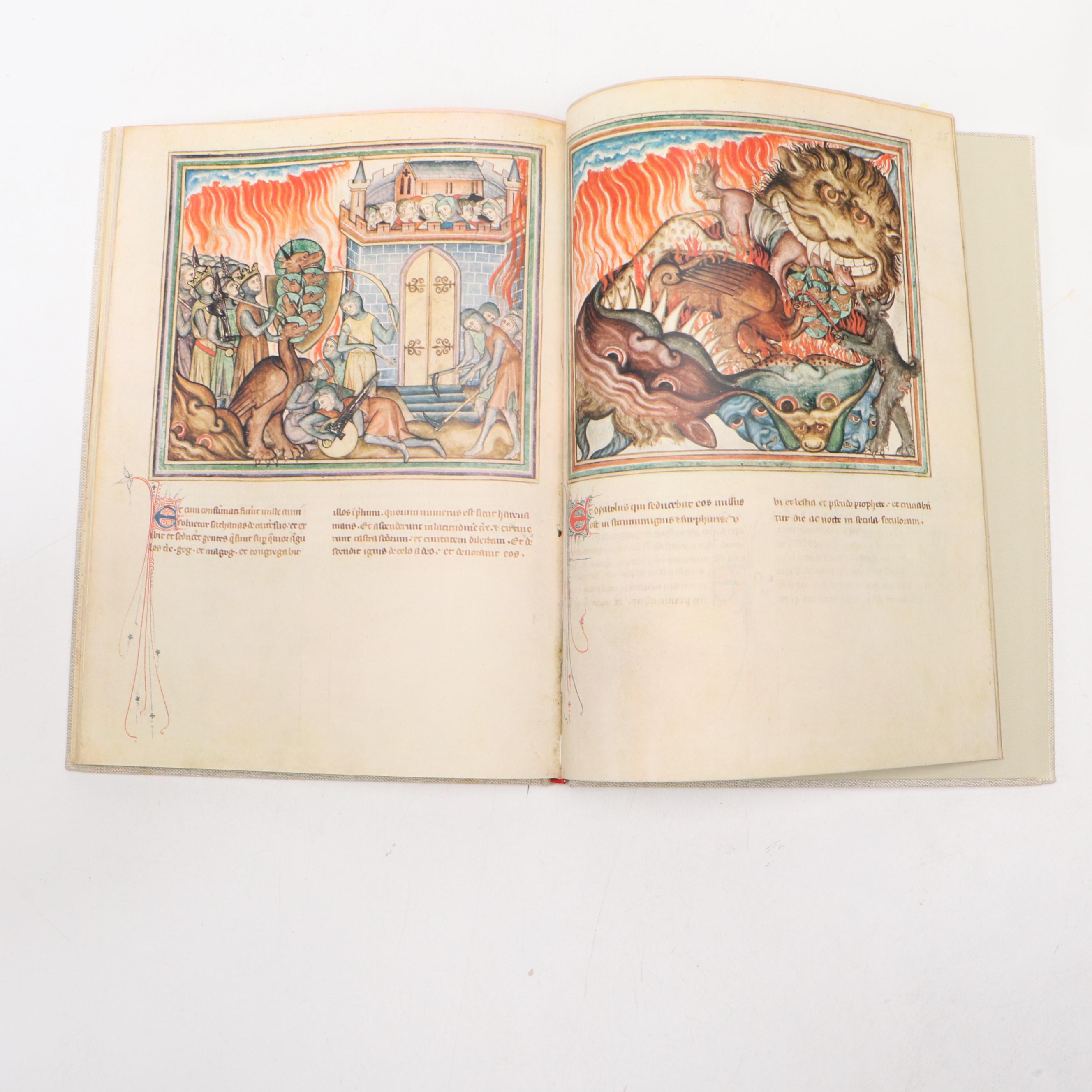 Facsimile "The Cloisters Apocalypse" Two-Volume Box Set, 1971