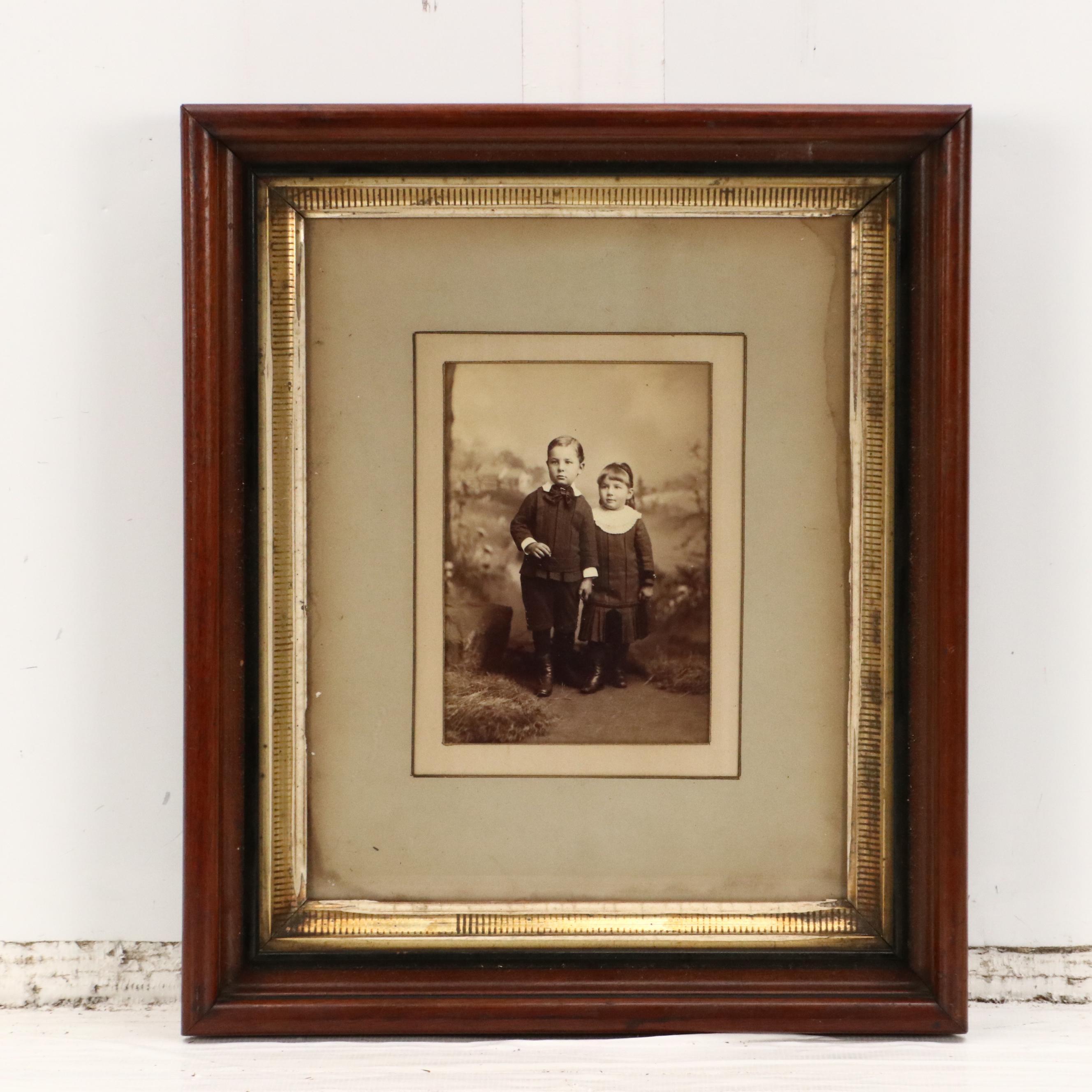 Albumen and Other Portrait Photographs of Children, Circa Late 19th Century