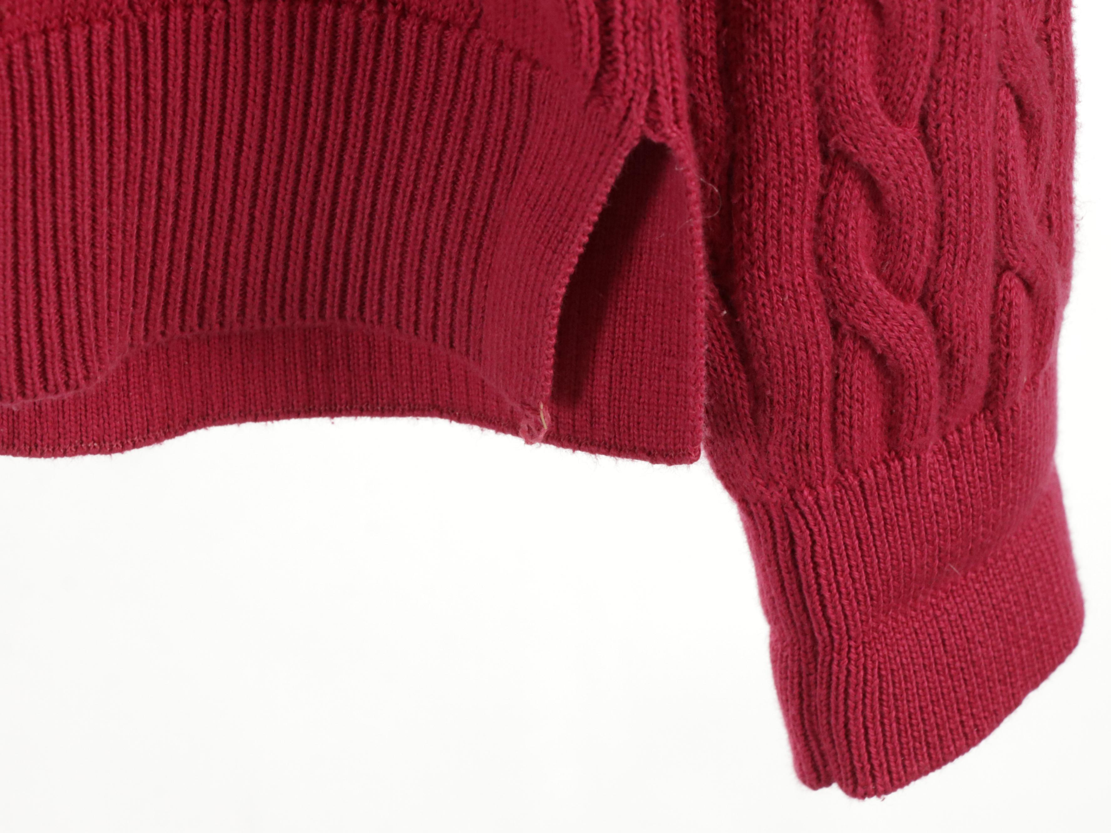 Lacoste Cable Knit Cotton Sweater and Stretch Cotton Collared Shirts