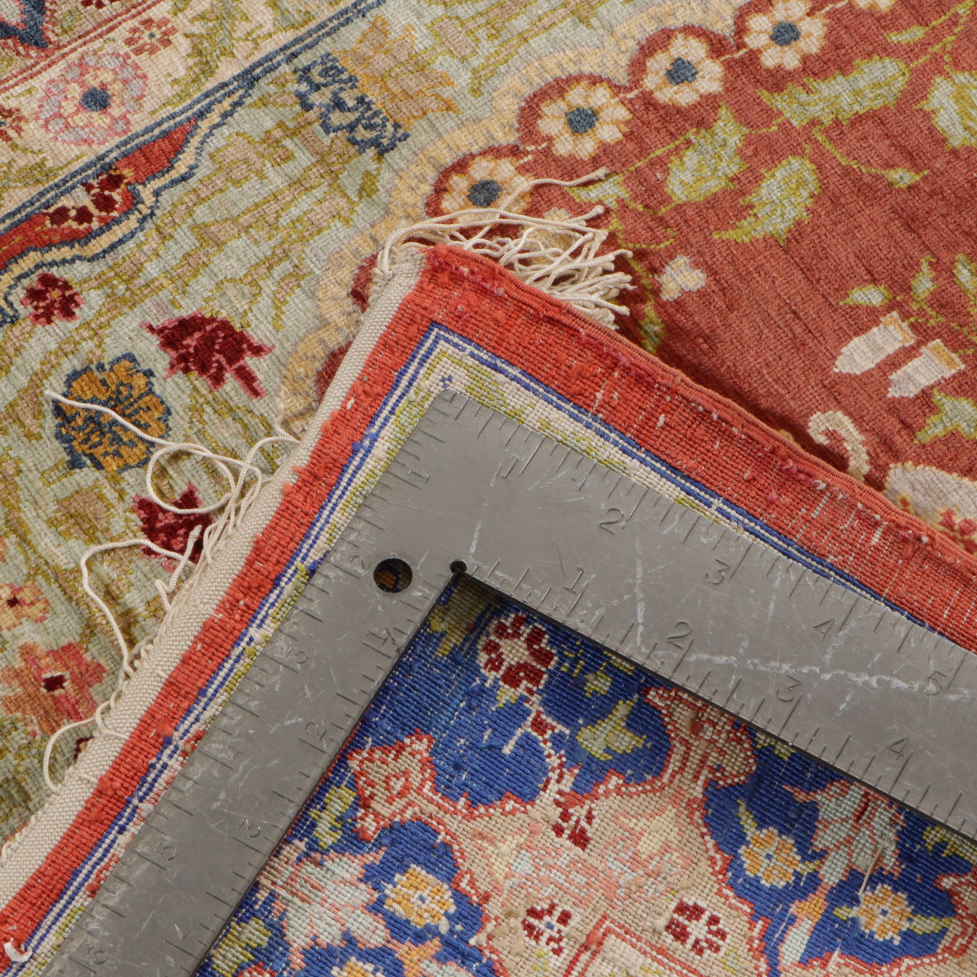 2'2 x 3'6 Hand-Knotted Turkish Kayseri Silk Prayer Rug