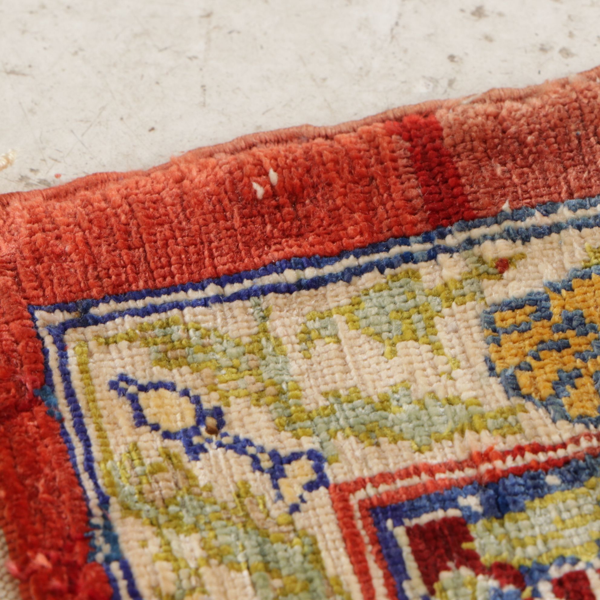 2'2 x 3'6 Hand-Knotted Turkish Kayseri Silk Prayer Rug