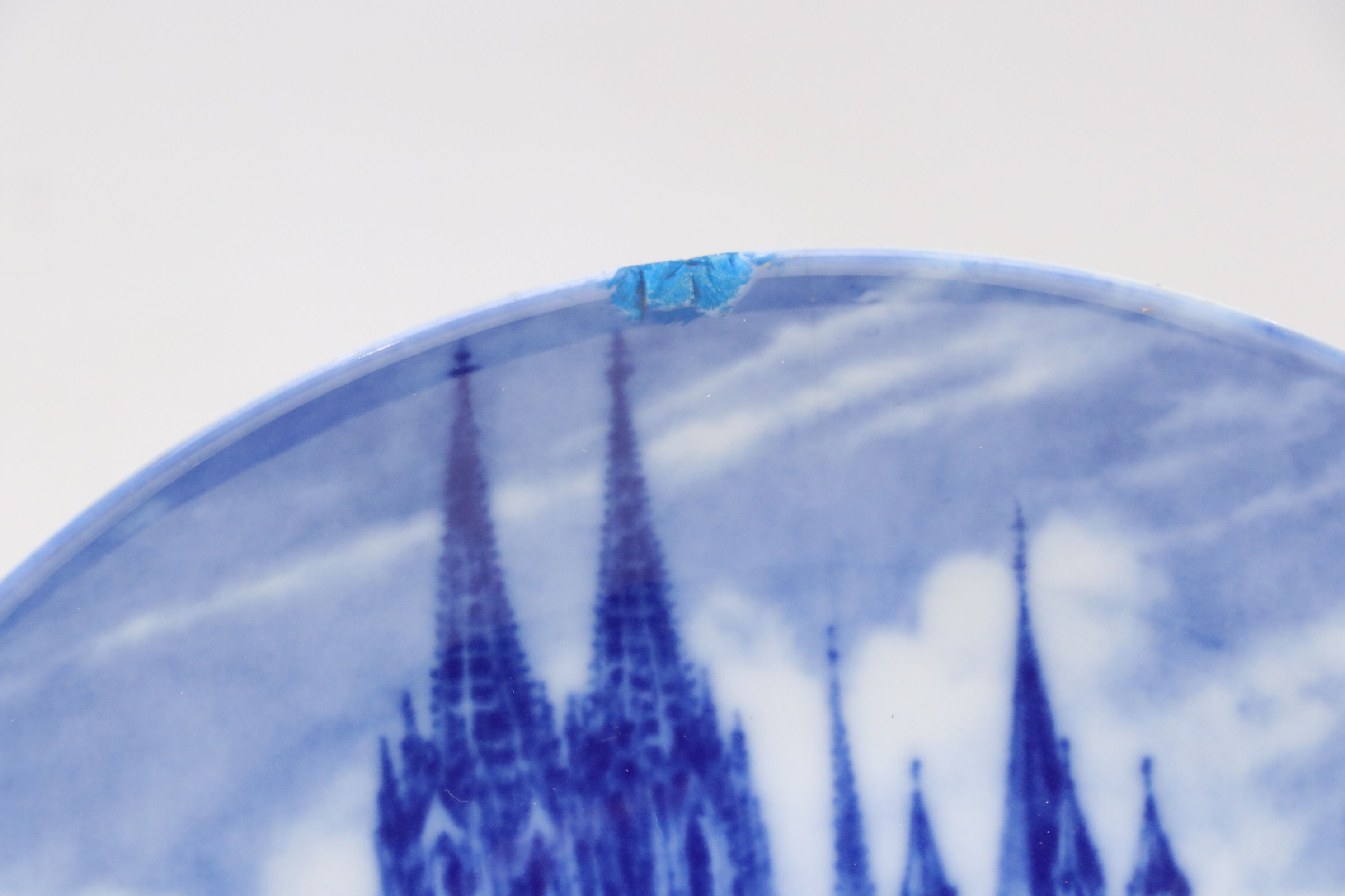 A. K. Kaiser Collector Plates Depicting German Cities