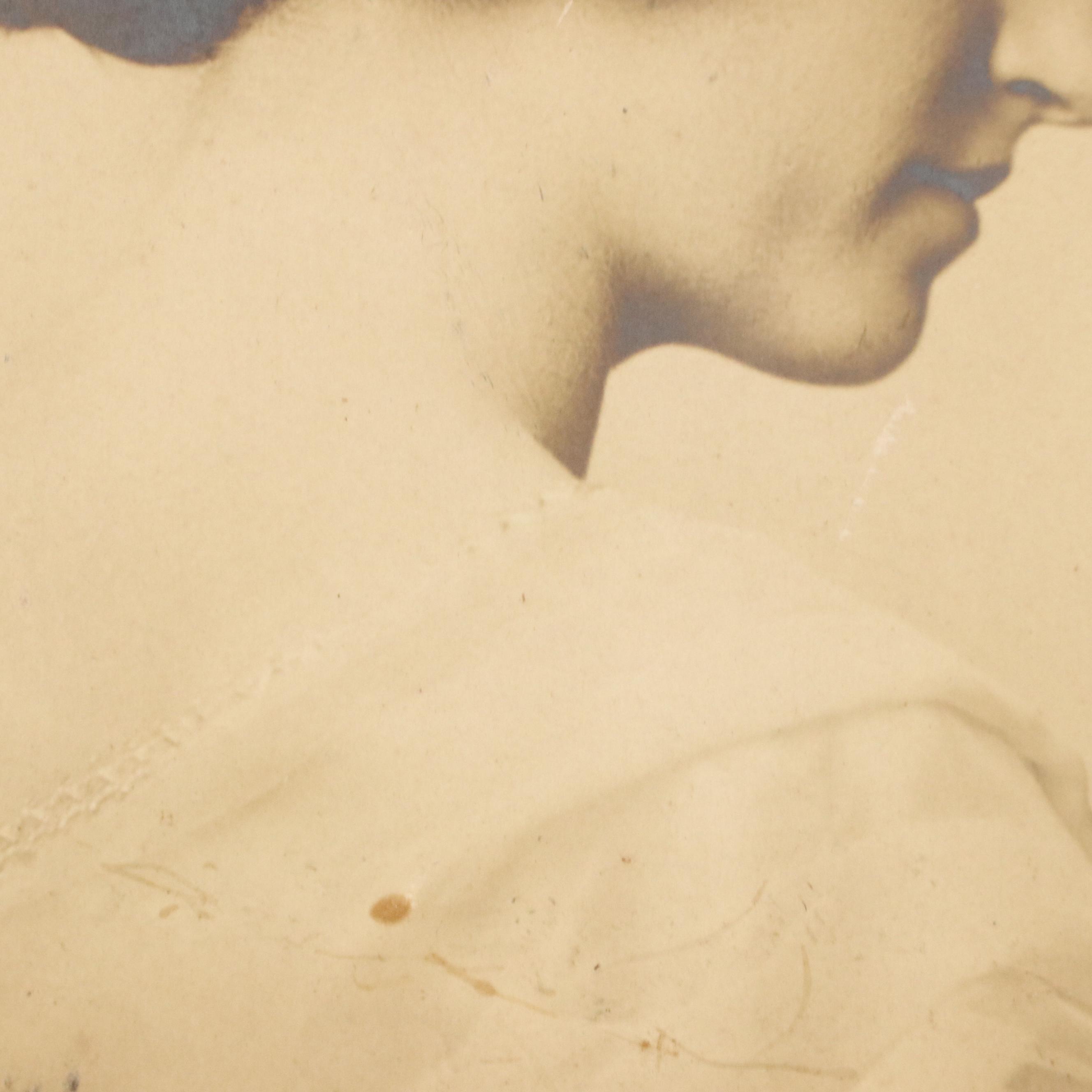 Hand-Colored Wedding Photographs and Silver Gelatin Portrait, Late 19th Century