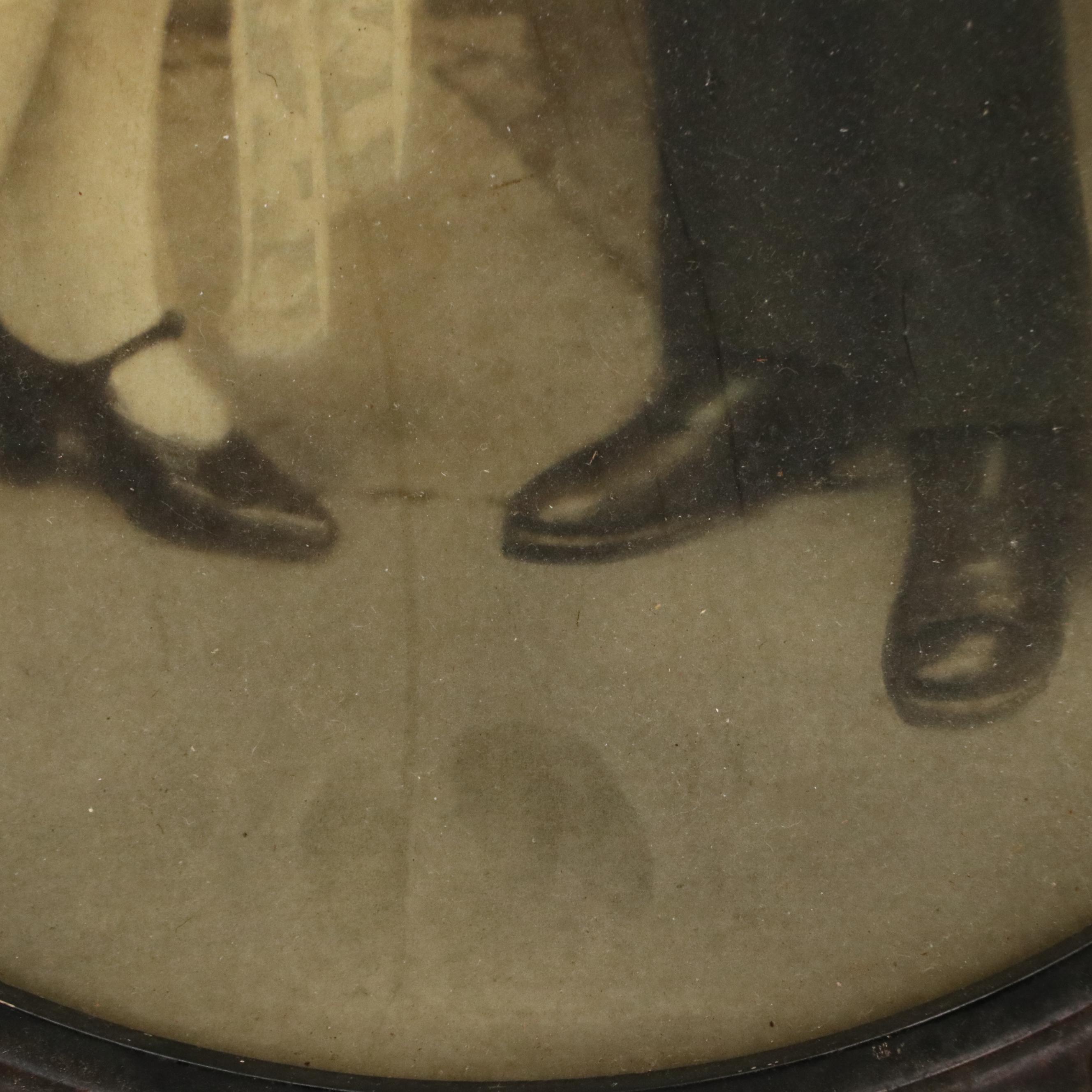 Hand-Colored Wedding Photographs and Silver Gelatin Portrait, Late 19th Century