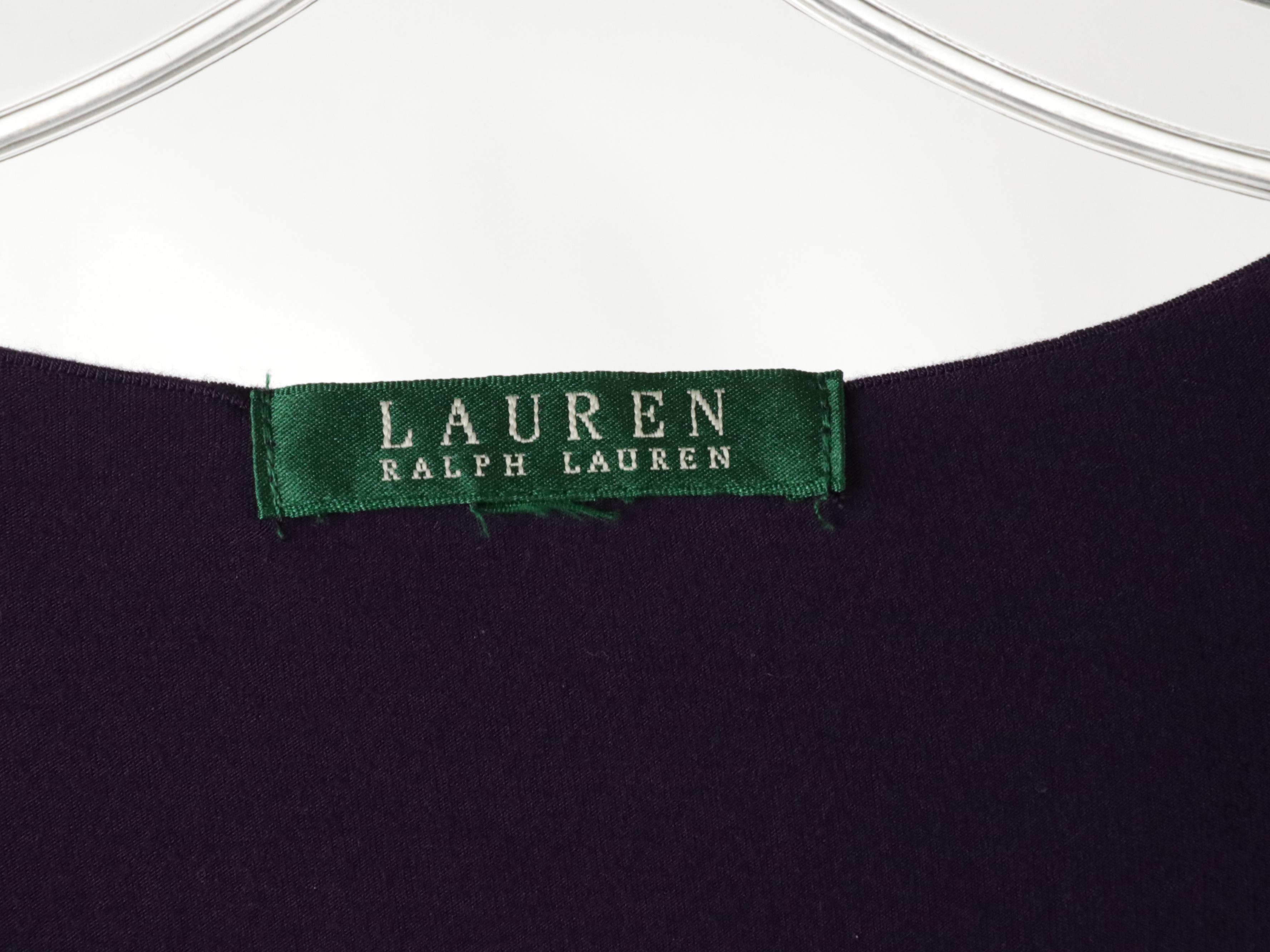 Lauren Ralph Lauren Cashmere Short Sleeve Top, Long Sleeve Blouses & Turtleneck