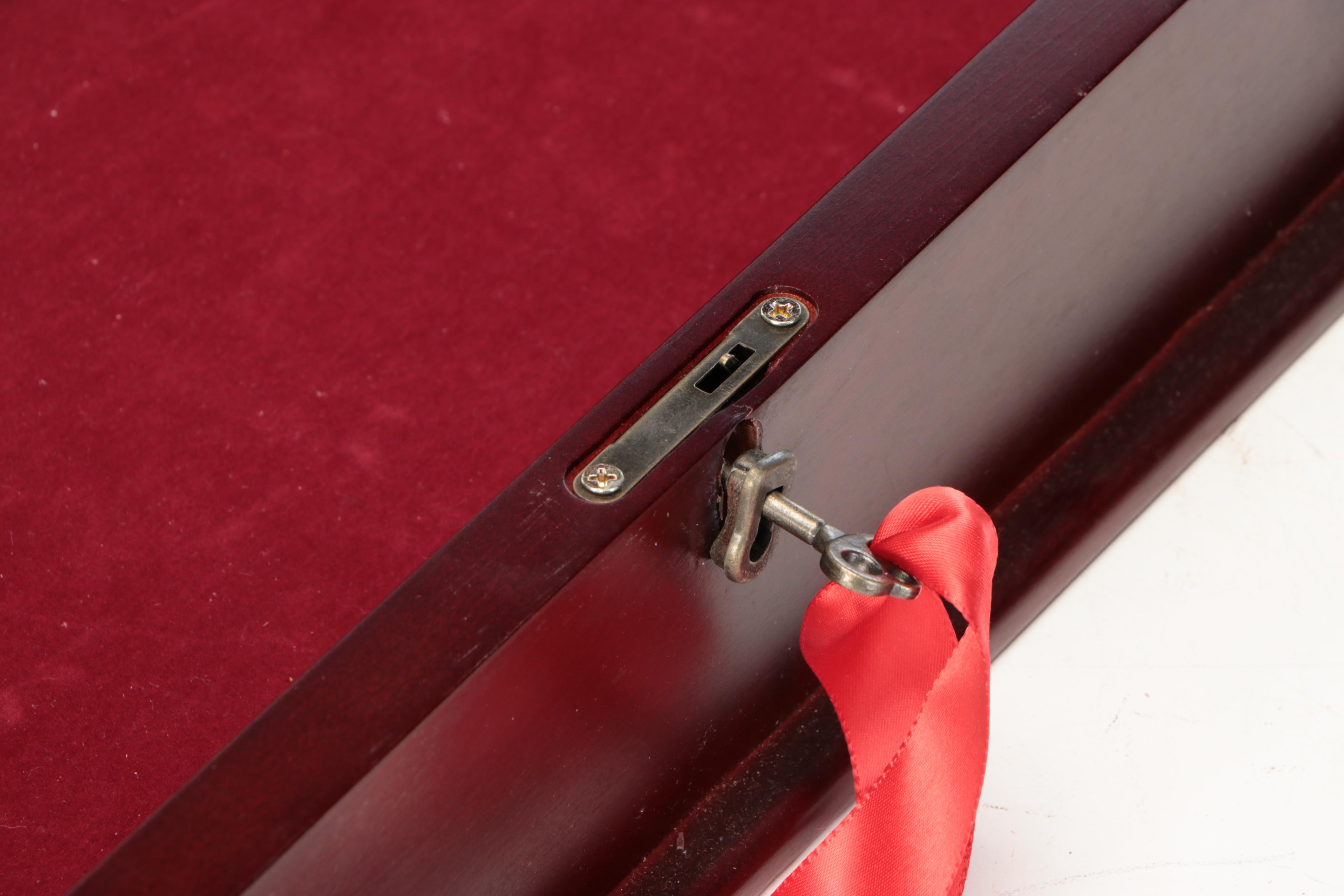 Wood Framed Watch Display Cases