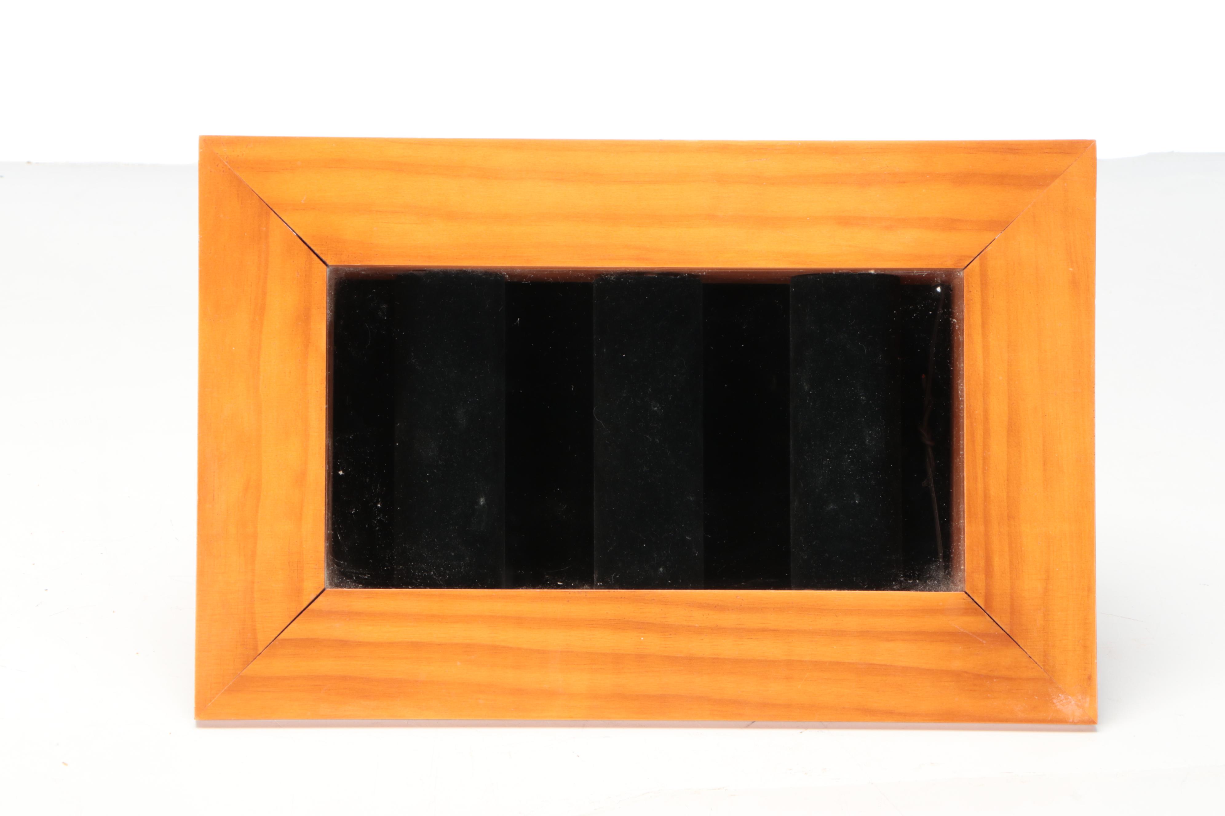 Wood Framed Watch Display Cases