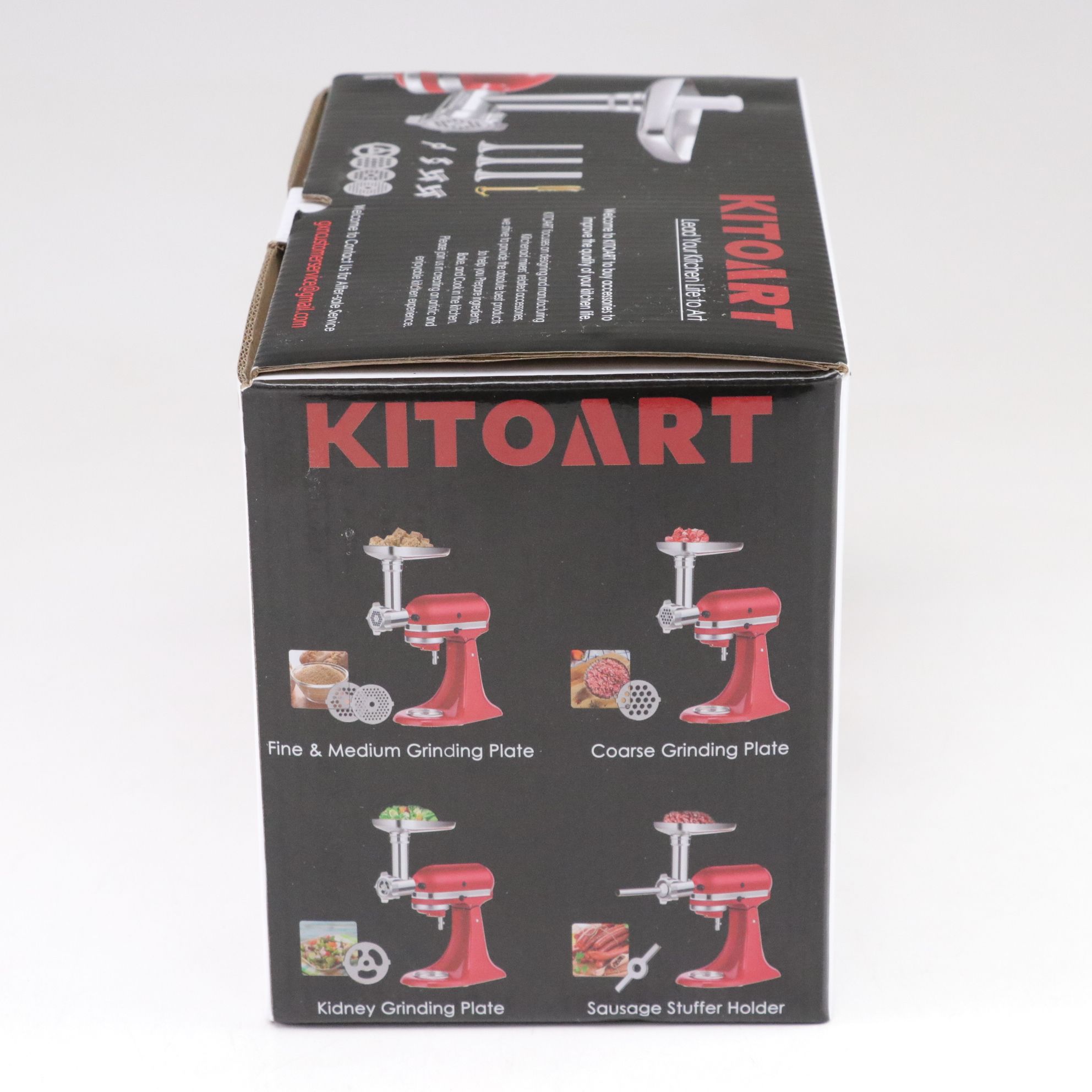 KitchenAid Ice Cream Maker and KitoArt Food Grinder Attachments for Stand Mixer